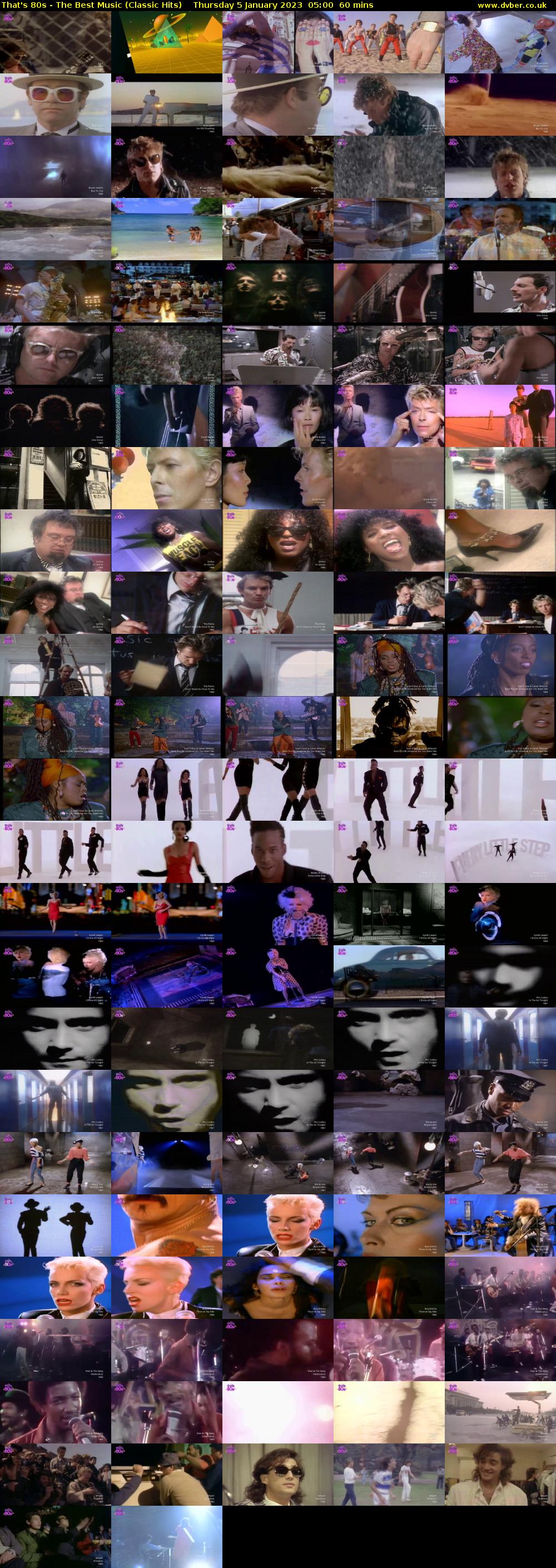 That's 80s - The Best Music (Classic Hits) Thursday 5 January 2023 05:00 - 06:00