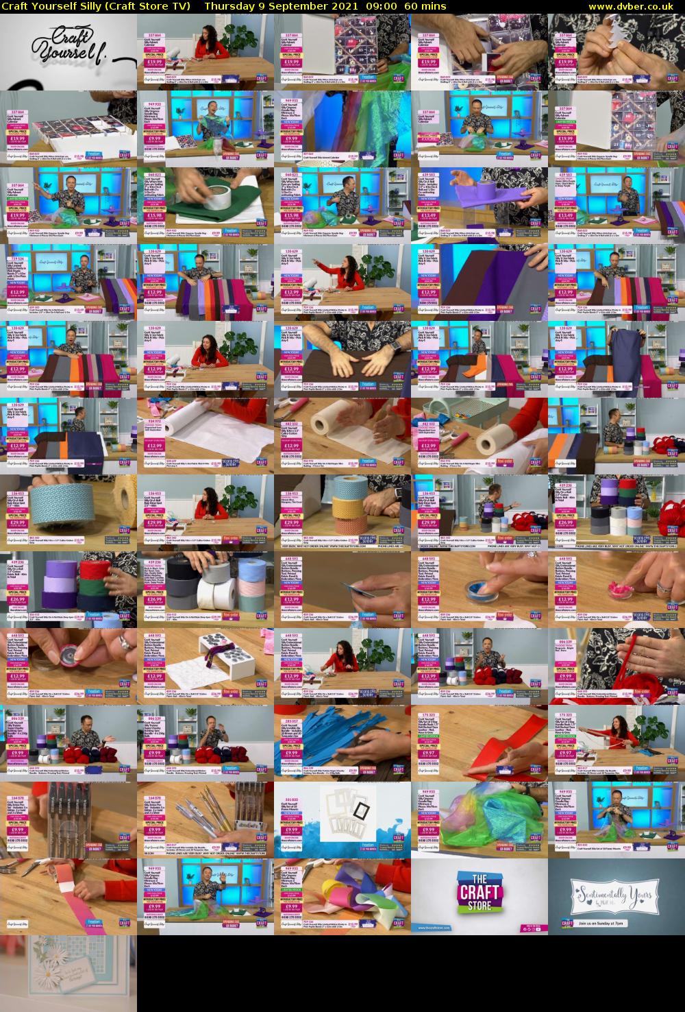 Craft Yourself Silly (Craft Store TV) Thursday 9 September 2021 10:00 - 11:00