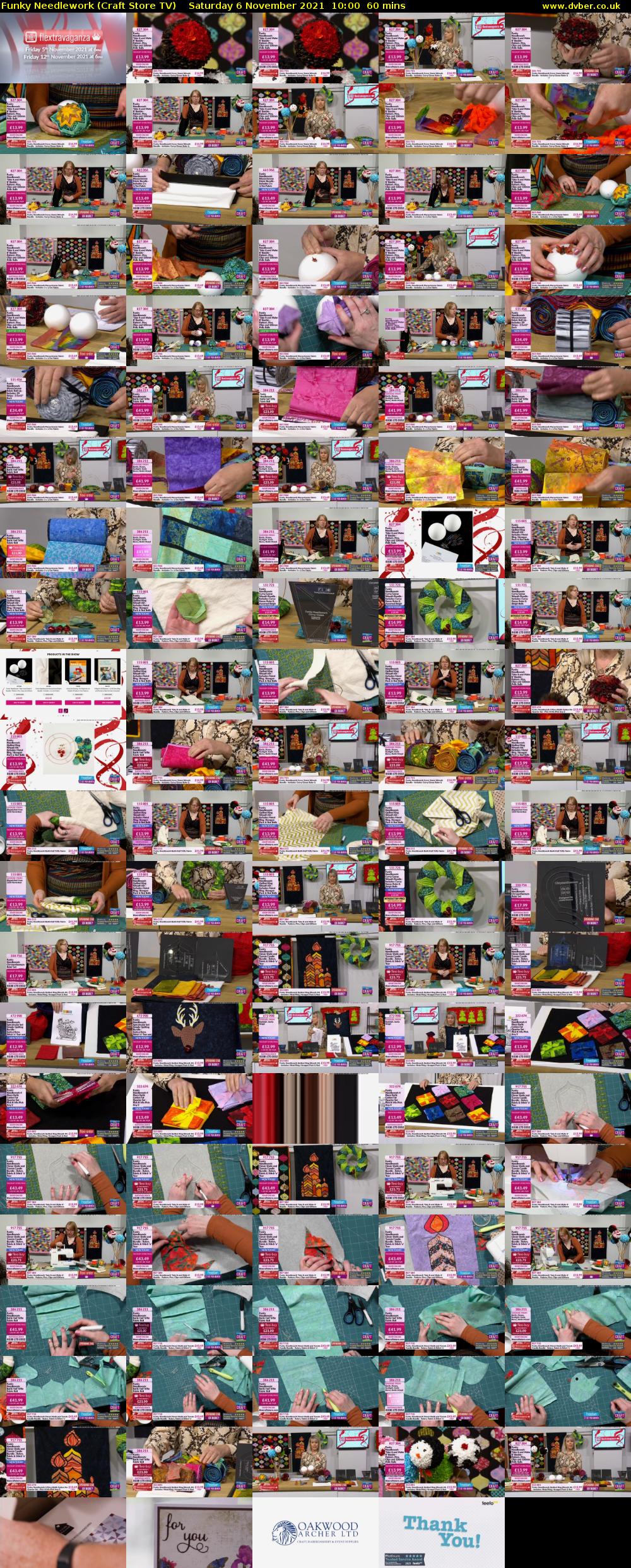 Funky Needlework (Craft Store TV) Saturday 6 November 2021 10:00 - 11:00