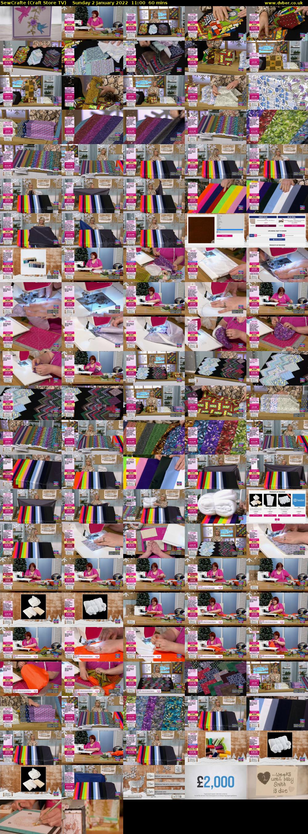 SewCrafte (Craft Store TV) Sunday 2 January 2022 11:00 - 12:00