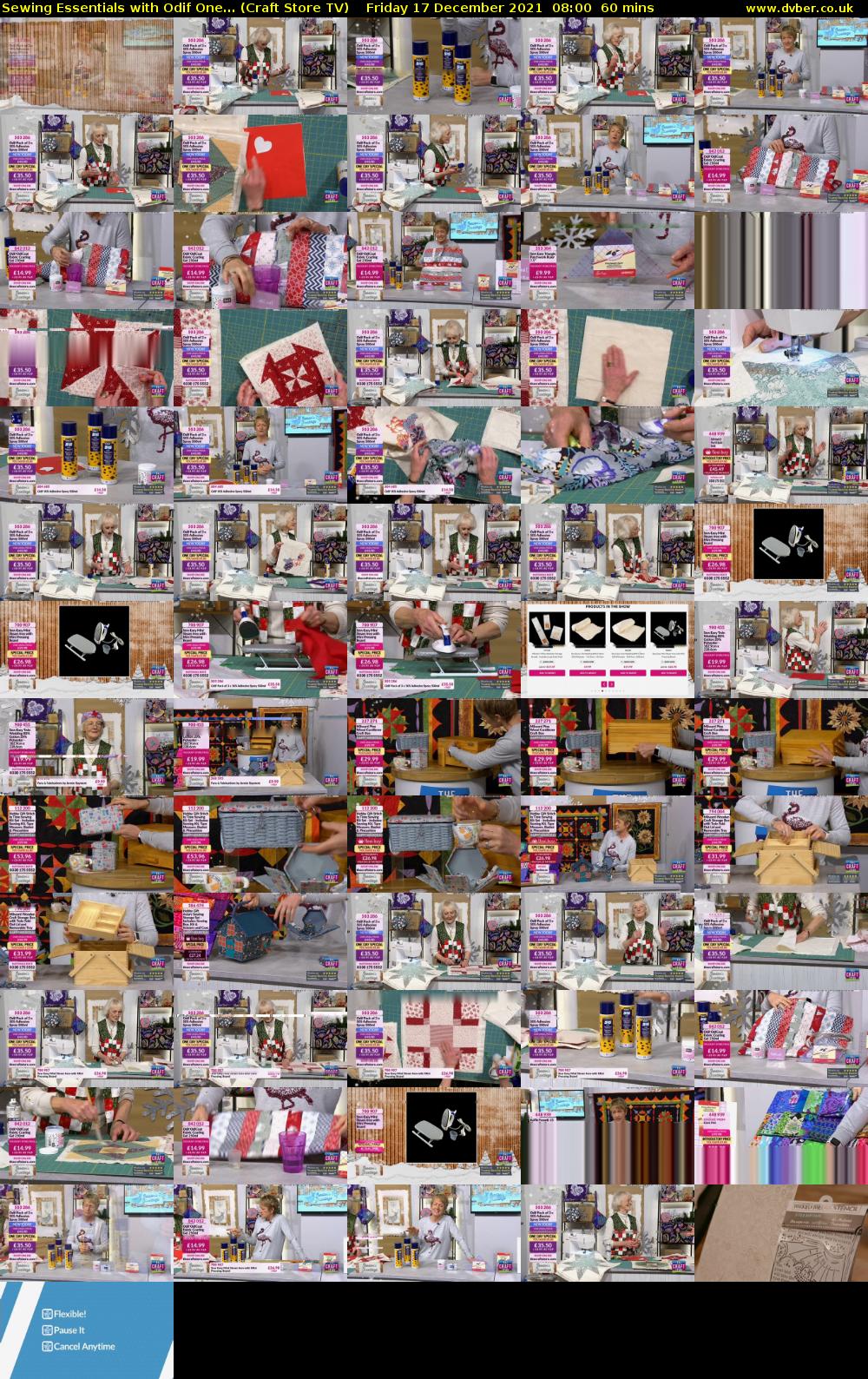 Sewing Essentials with Odif One... (Craft Store TV) Friday 17 December 2021 08:00 - 09:00