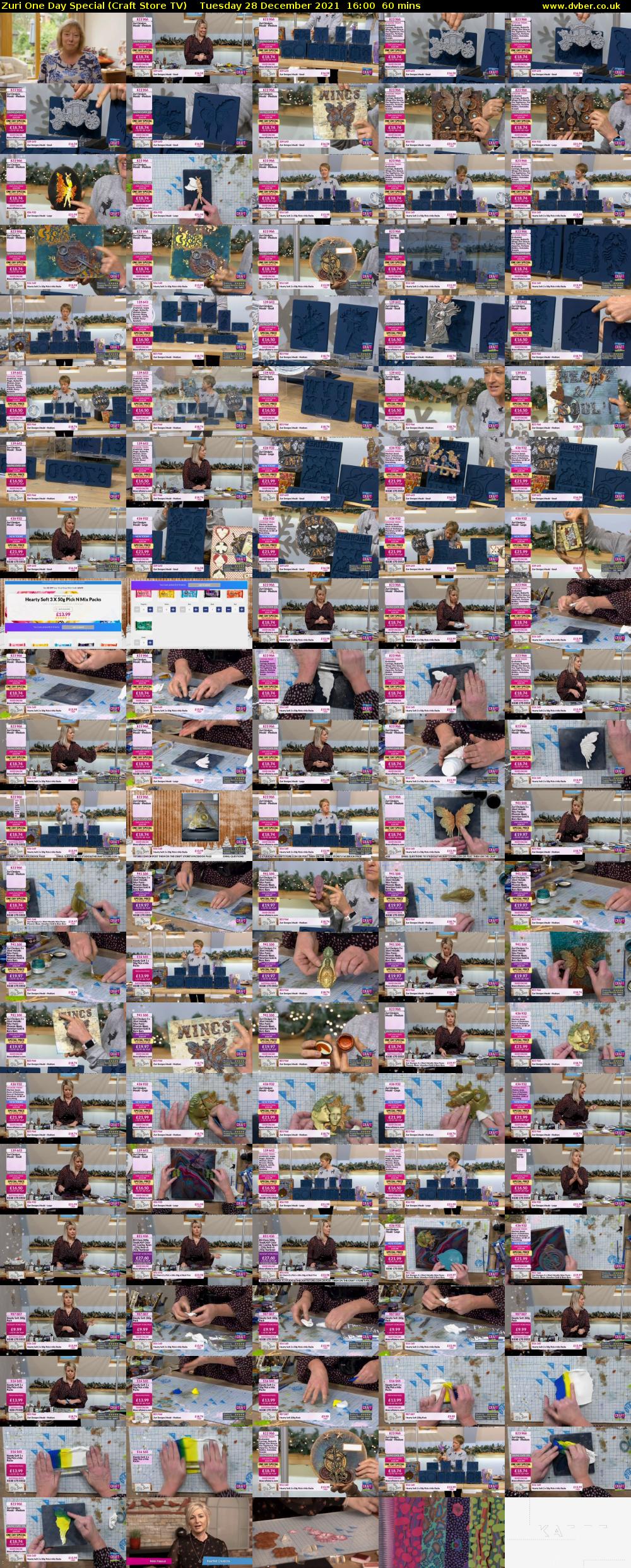 Zuri One Day Special (Craft Store TV) Tuesday 28 December 2021 16:00 - 17:00