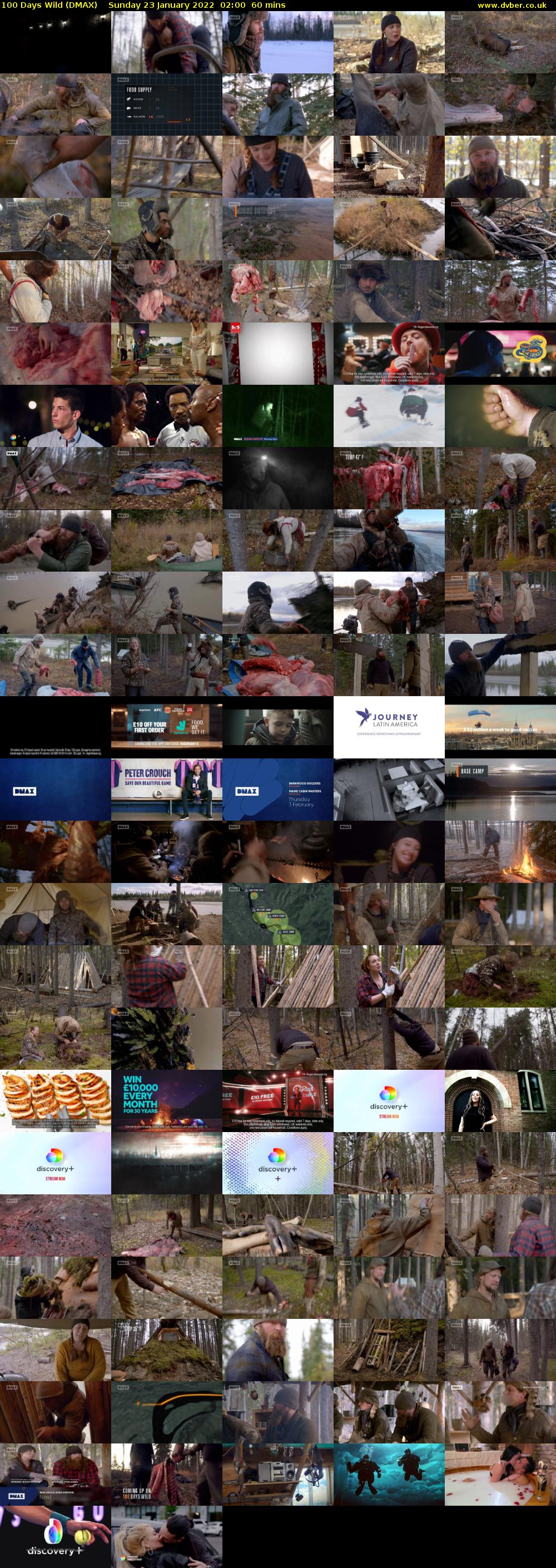100 Days Wild (DMAX) Sunday 23 January 2022 02:00 - 03:00