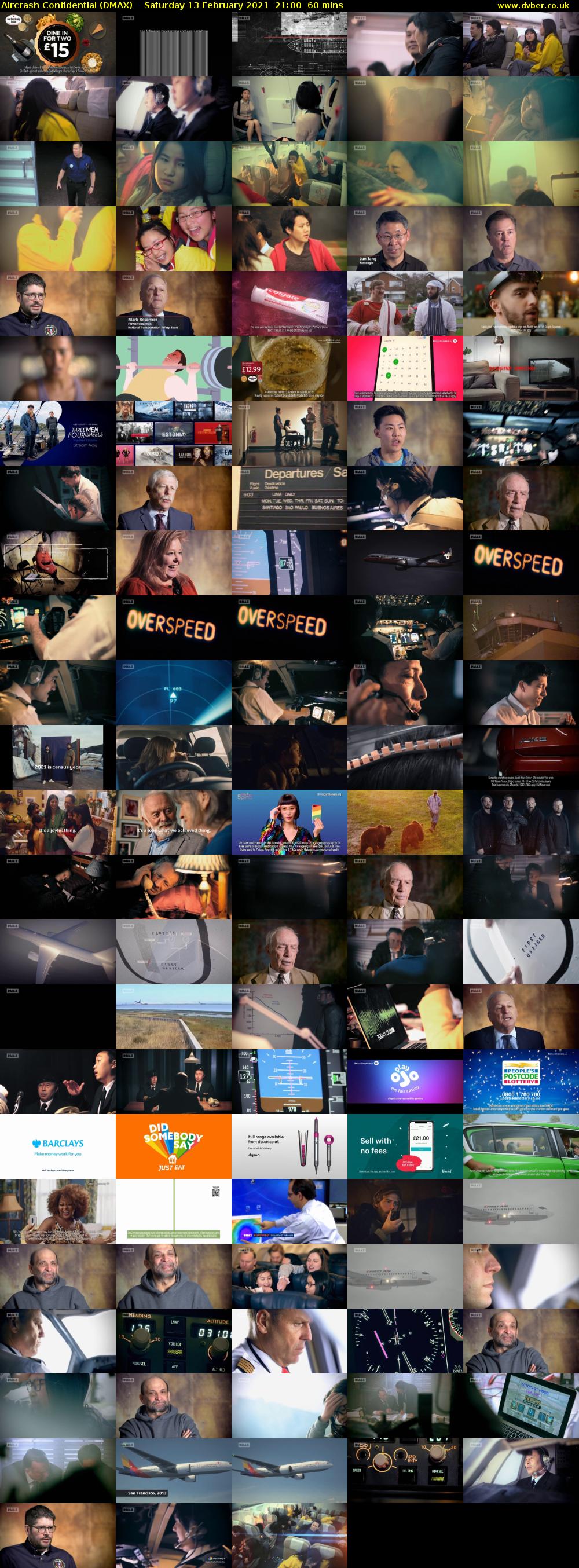 Aircrash Confidential (DMAX) Saturday 13 February 2021 21:00 - 22:00