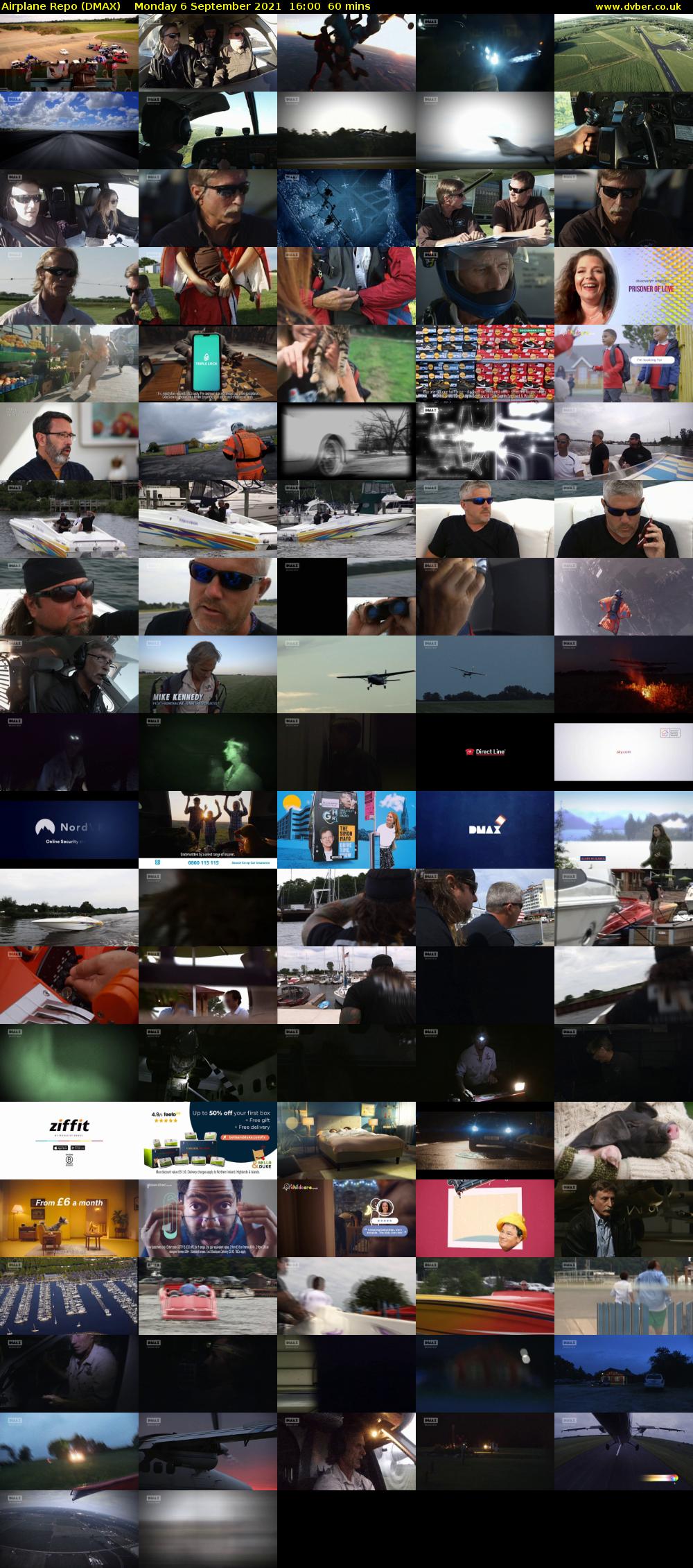 Airplane Repo (DMAX) Monday 6 September 2021 16:00 - 17:00