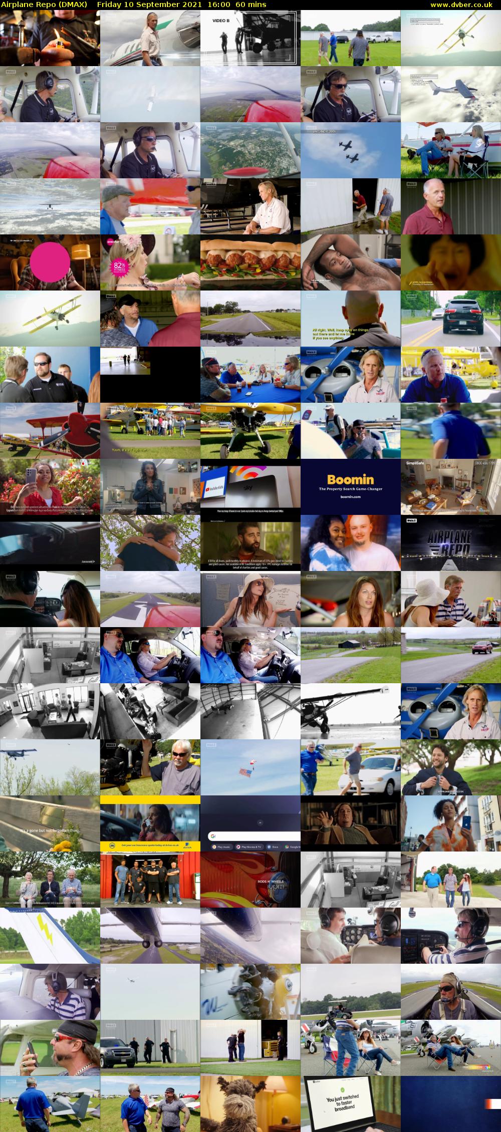 Airplane Repo (DMAX) Friday 10 September 2021 16:00 - 17:00