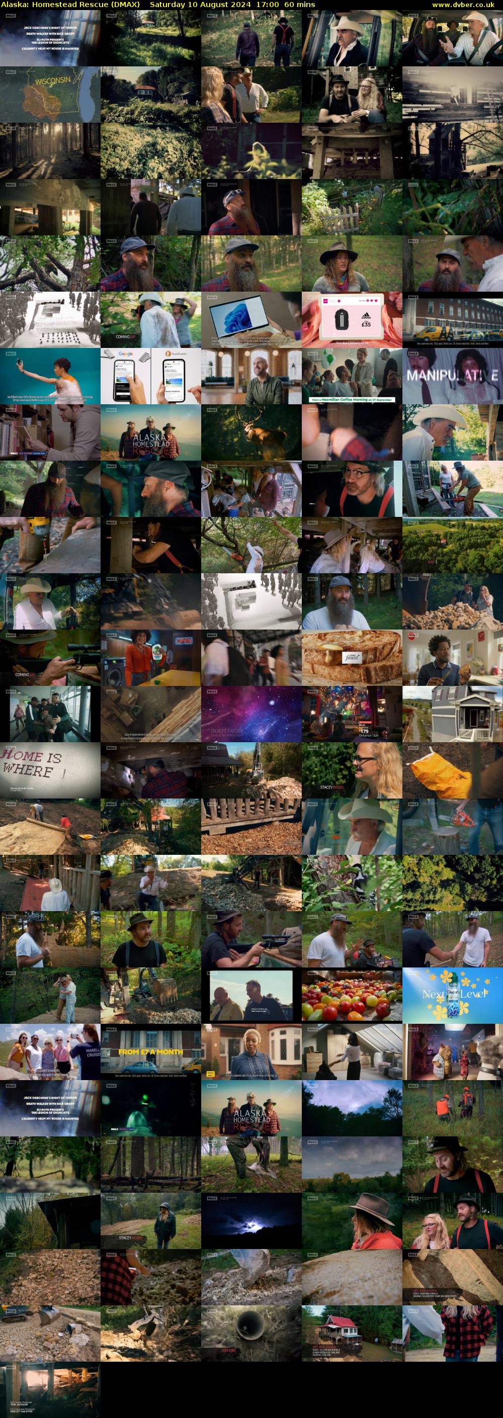 Alaska: Homestead Rescue (DMAX) Saturday 10 August 2024 17:00 - 18:00
