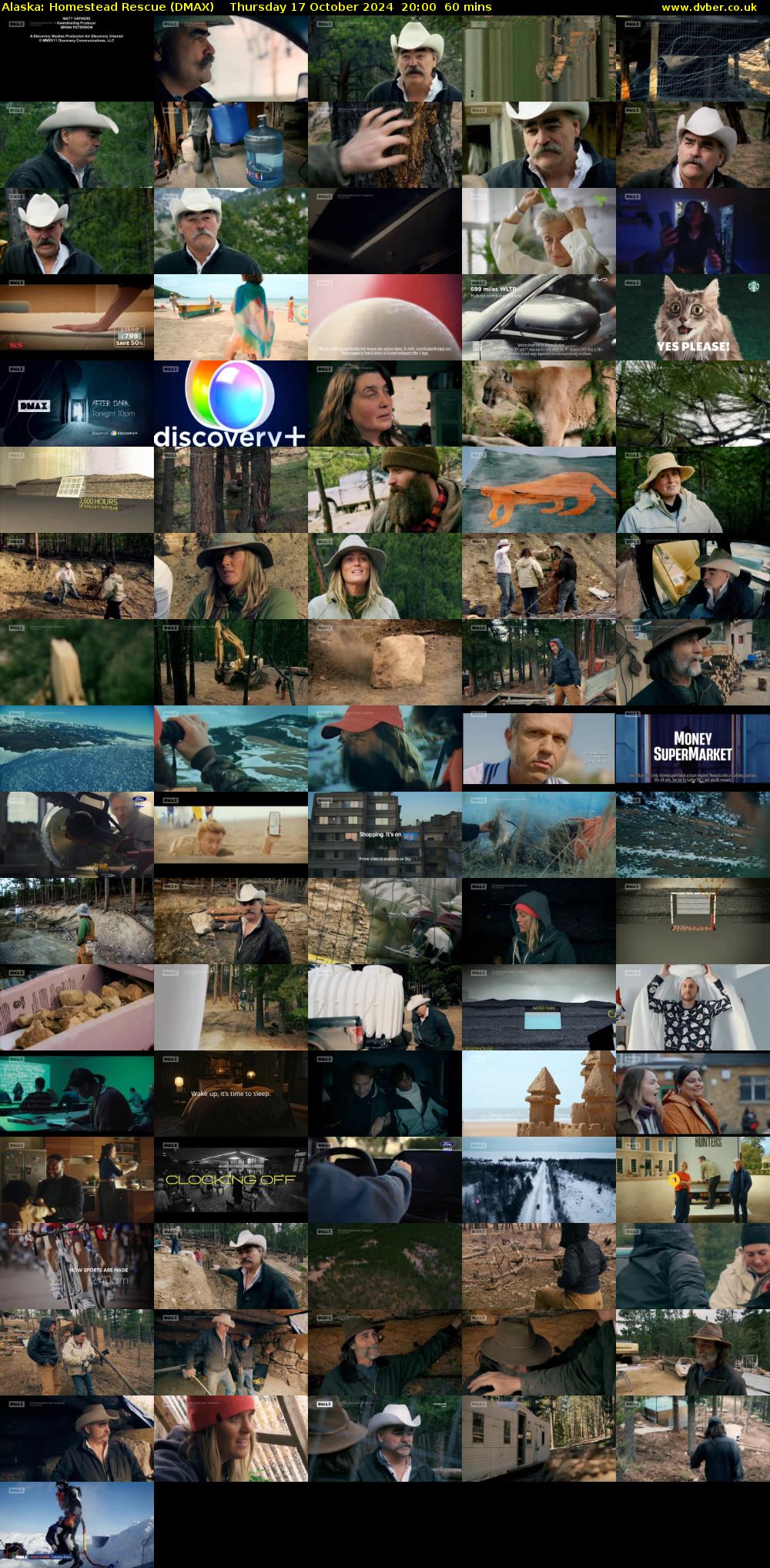 Alaska: Homestead Rescue (DMAX) Thursday 17 October 2024 20:00 - 21:00