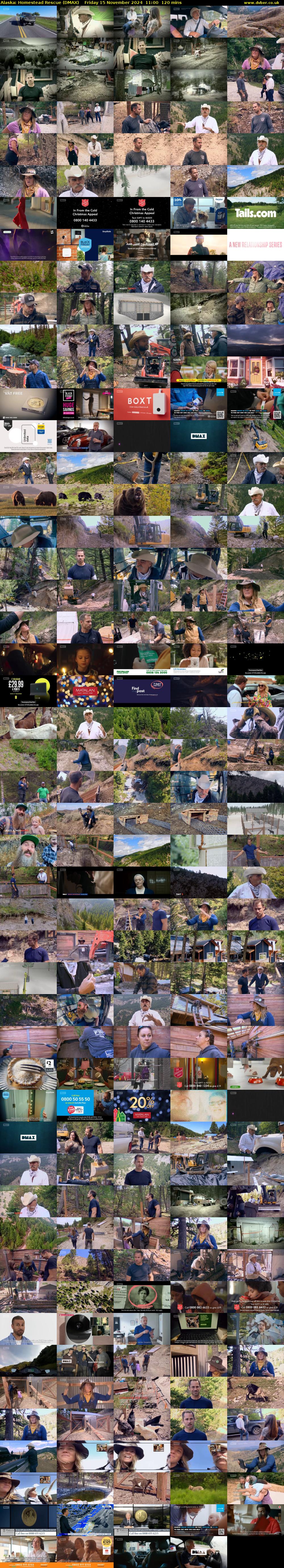 Alaska: Homestead Rescue (DMAX) Friday 15 November 2024 11:00 - 13:00