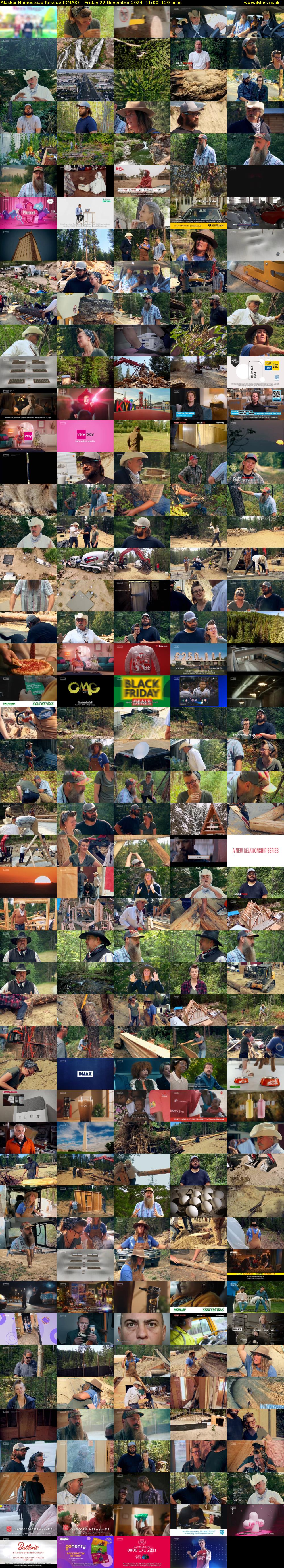 Alaska: Homestead Rescue (DMAX) Friday 22 November 2024 11:00 - 13:00