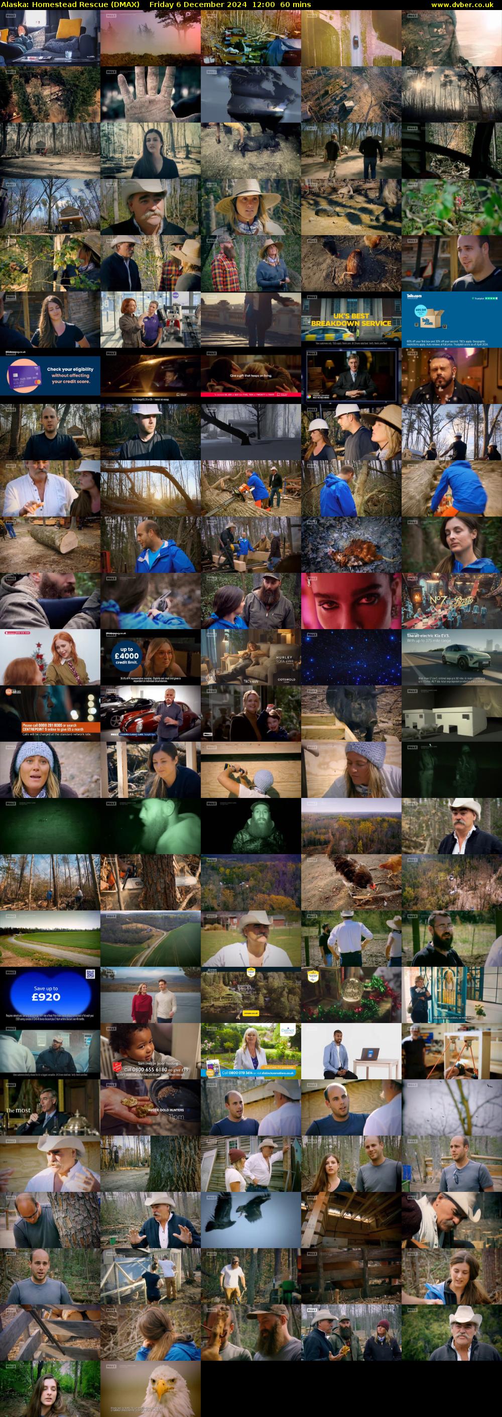Alaska: Homestead Rescue (DMAX) Friday 6 December 2024 12:00 - 13:00