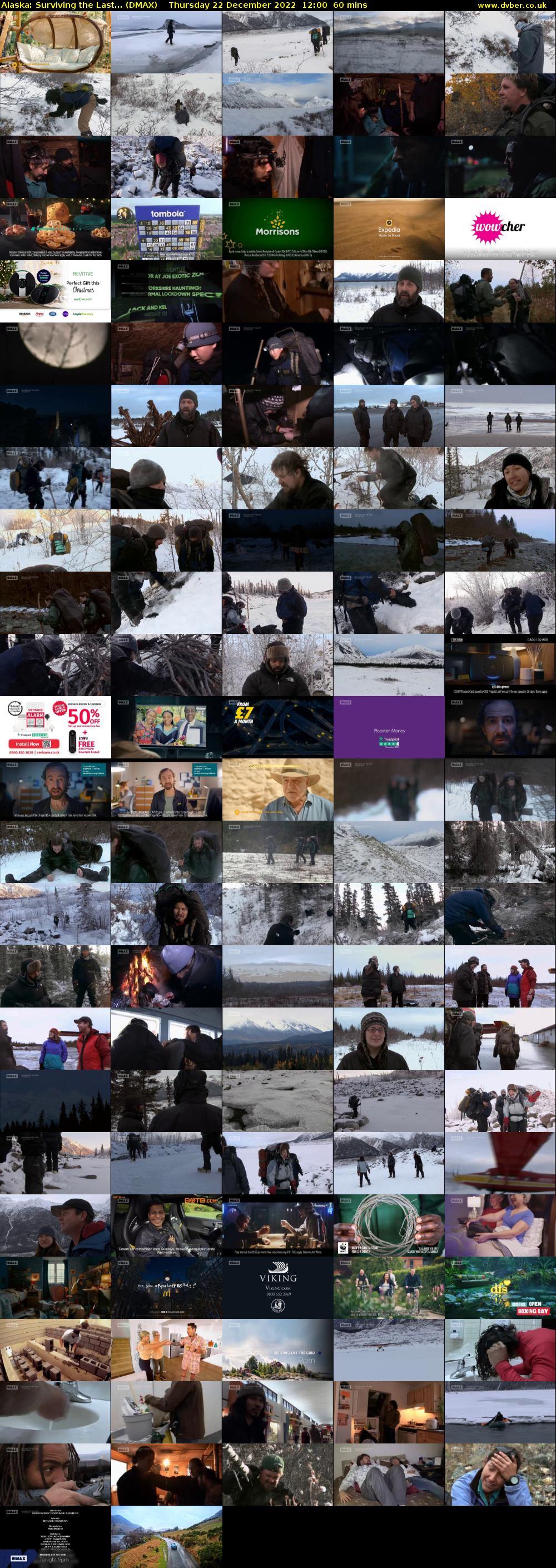 Alaska: Surviving the Last... (DMAX) Thursday 22 December 2022 12:00 - 13:00