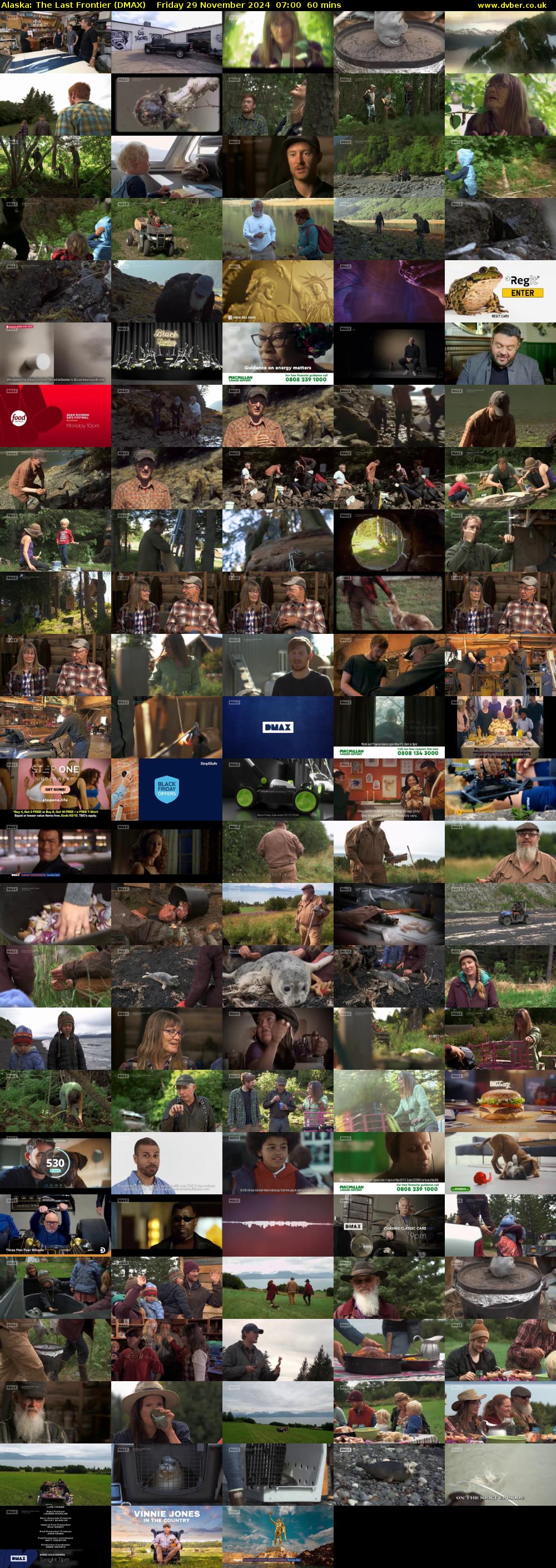 Alaska: The Last Frontier (DMAX) Friday 29 November 2024 07:00 - 08:00