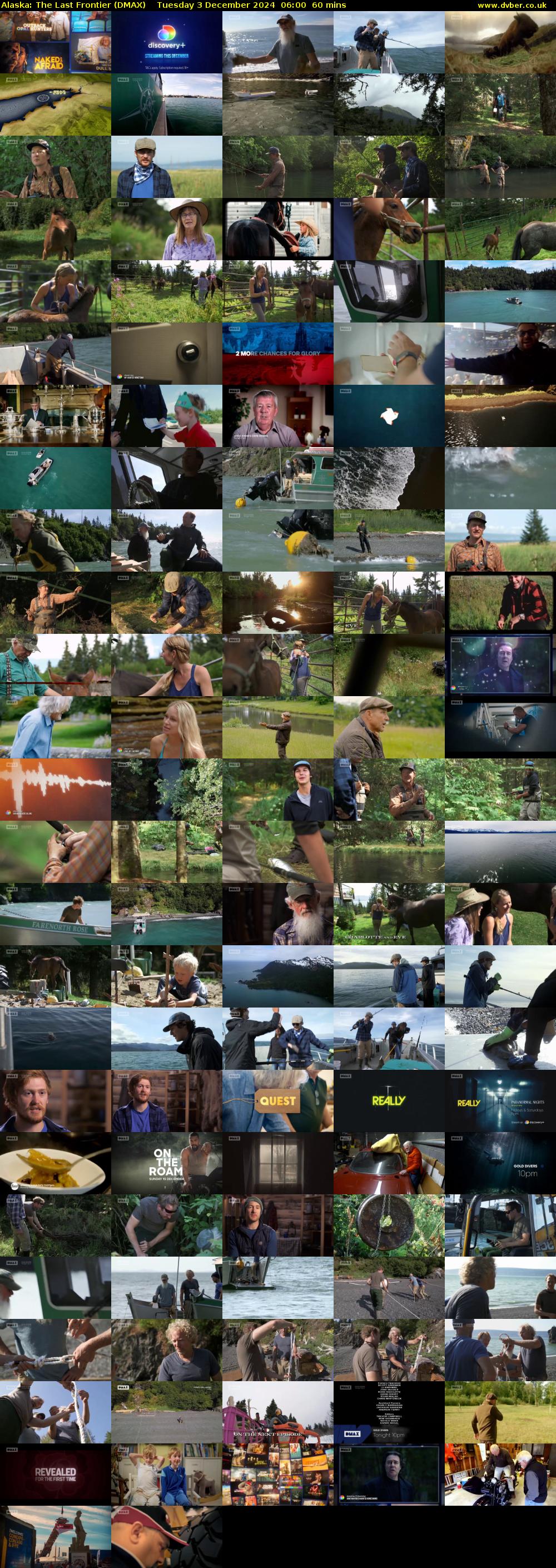 Alaska: The Last Frontier (DMAX) Tuesday 3 December 2024 06:00 - 07:00