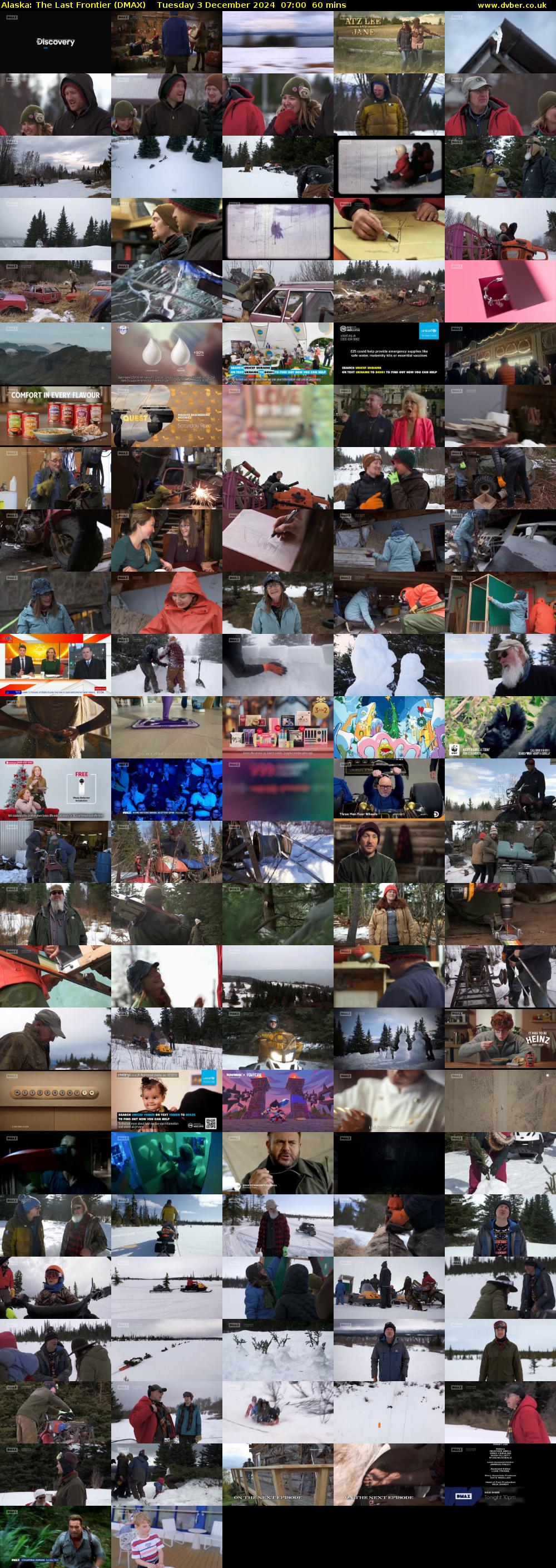 Alaska: The Last Frontier (DMAX) Tuesday 3 December 2024 07:00 - 08:00
