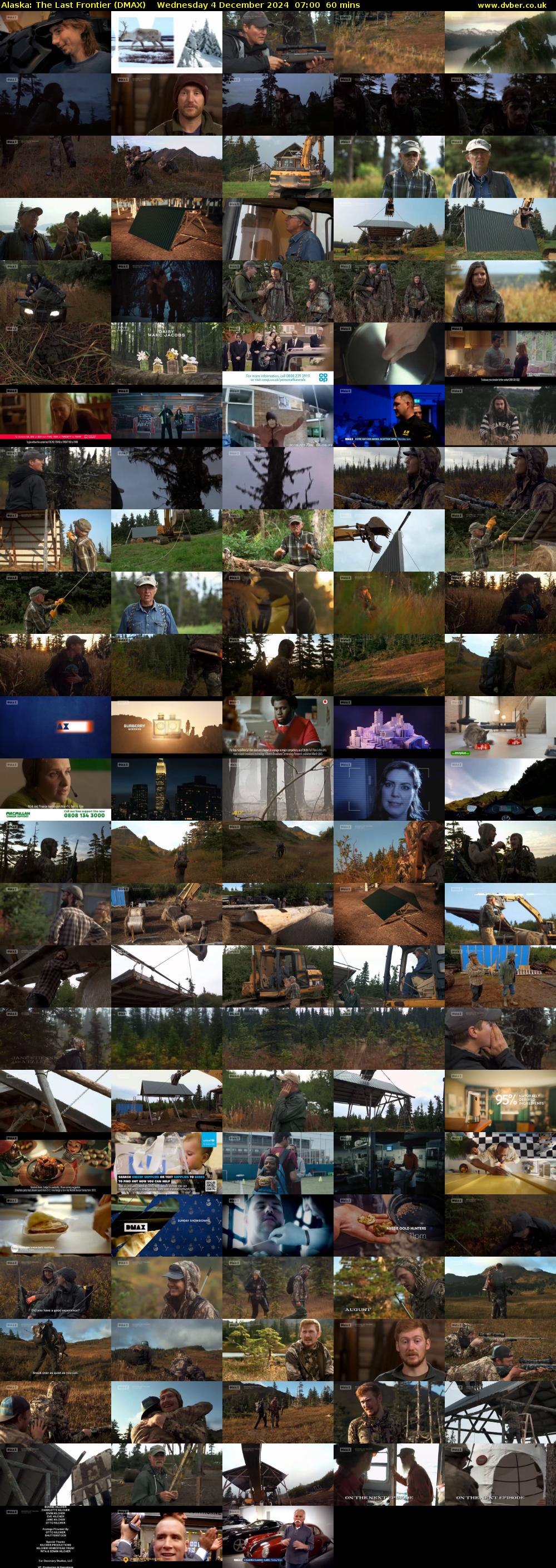 Alaska: The Last Frontier (DMAX) Wednesday 4 December 2024 07:00 - 08:00