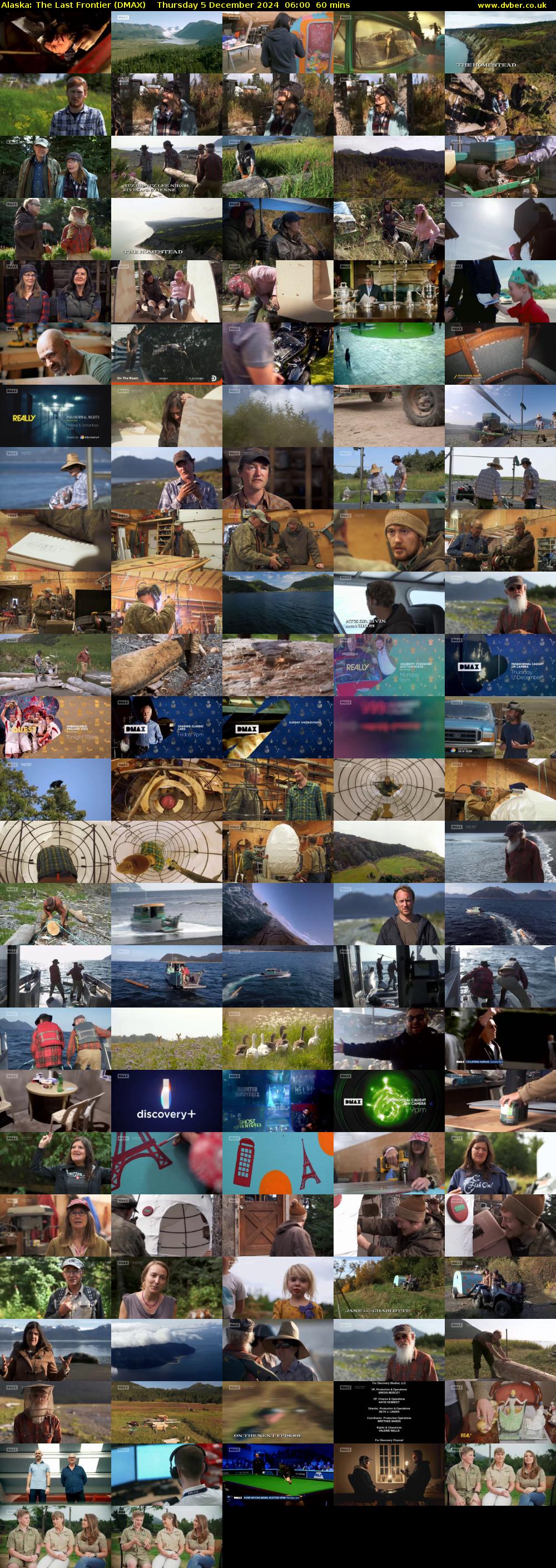 Alaska: The Last Frontier (DMAX) Thursday 5 December 2024 06:00 - 07:00