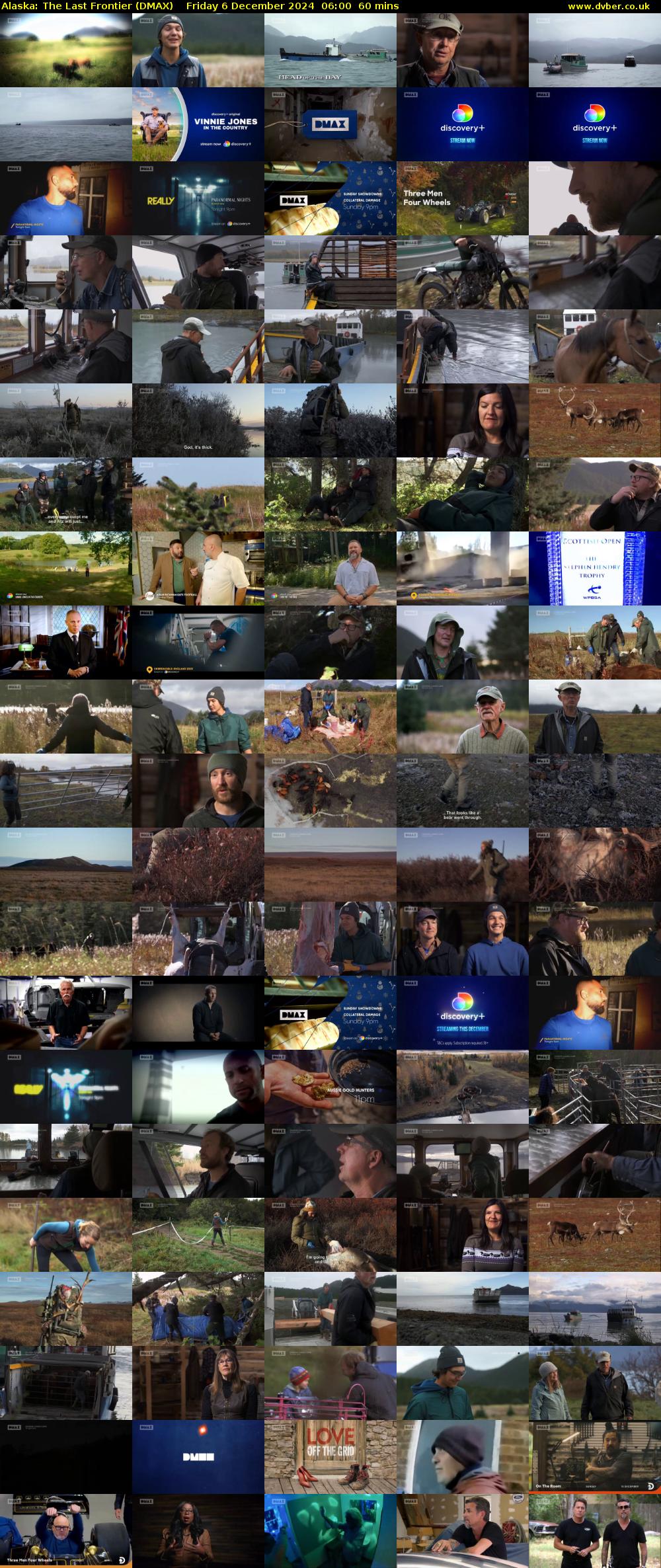 Alaska: The Last Frontier (DMAX) Friday 6 December 2024 06:00 - 07:00