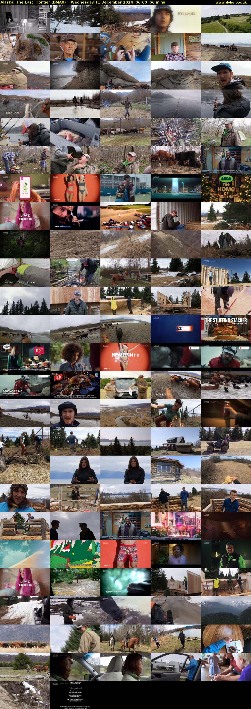 Alaska: The Last Frontier (DMAX) Wednesday 11 December 2024 06:00 - 07:00