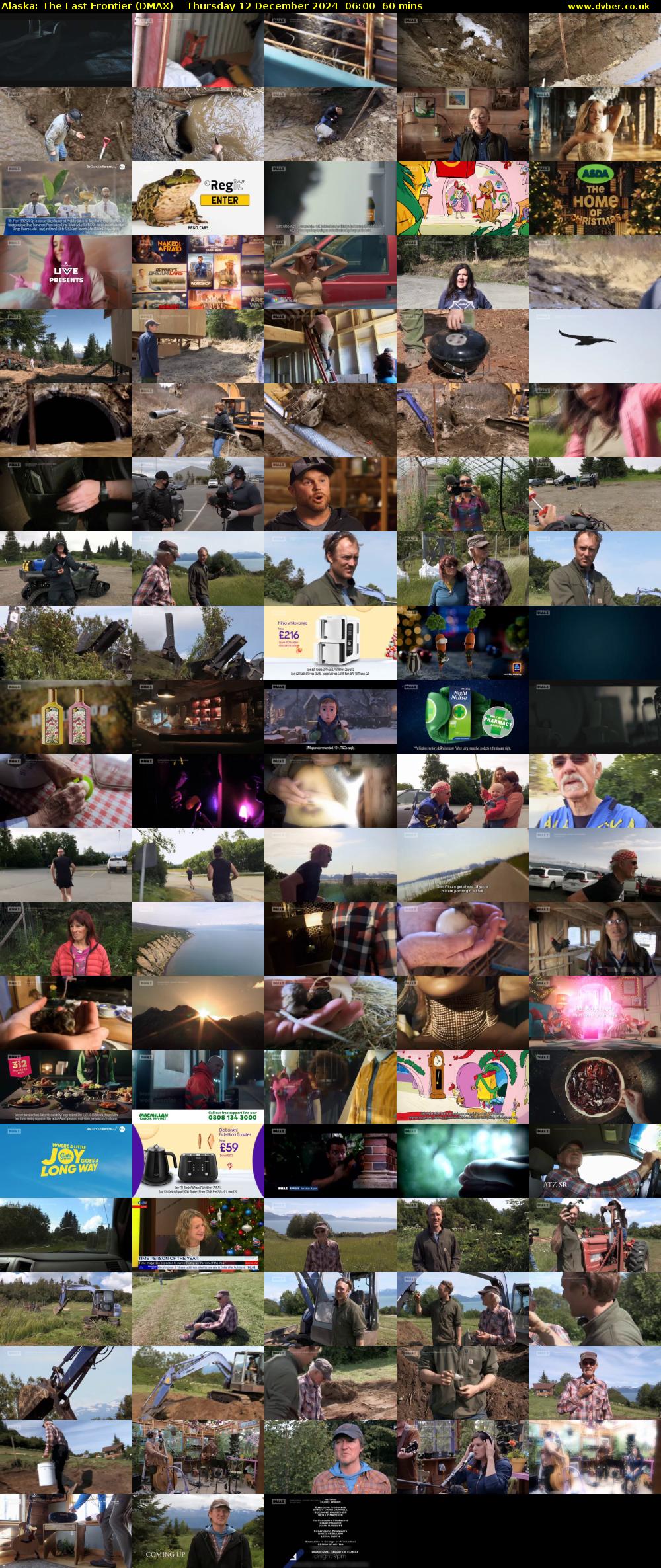 Alaska: The Last Frontier (DMAX) Thursday 12 December 2024 06:00 - 07:00