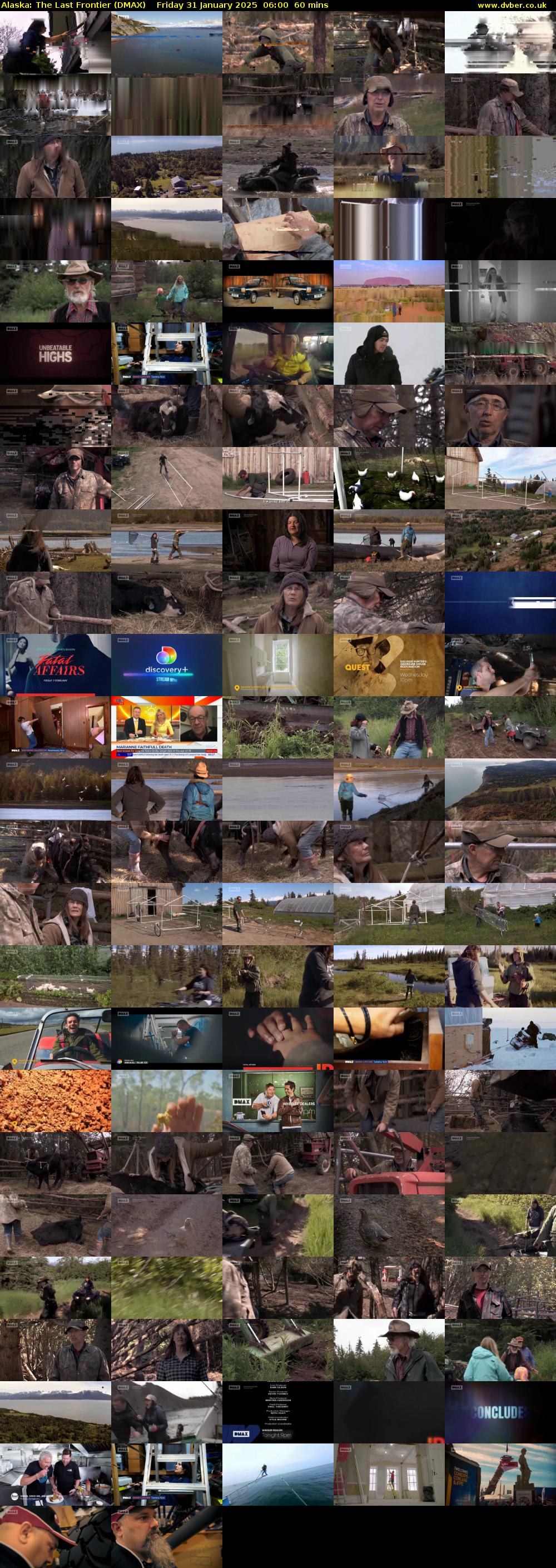 Alaska: The Last Frontier (DMAX) Friday 31 January 2025 06:00 - 07:00