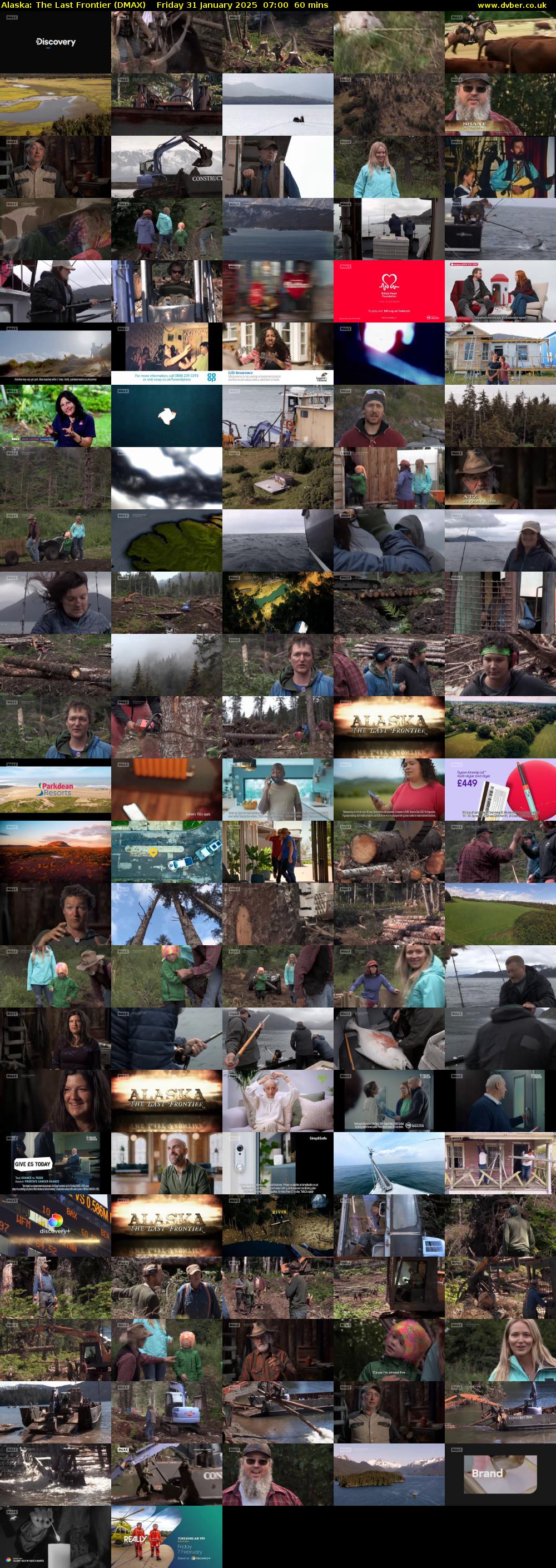 Alaska: The Last Frontier (DMAX) Friday 31 January 2025 07:00 - 08:00