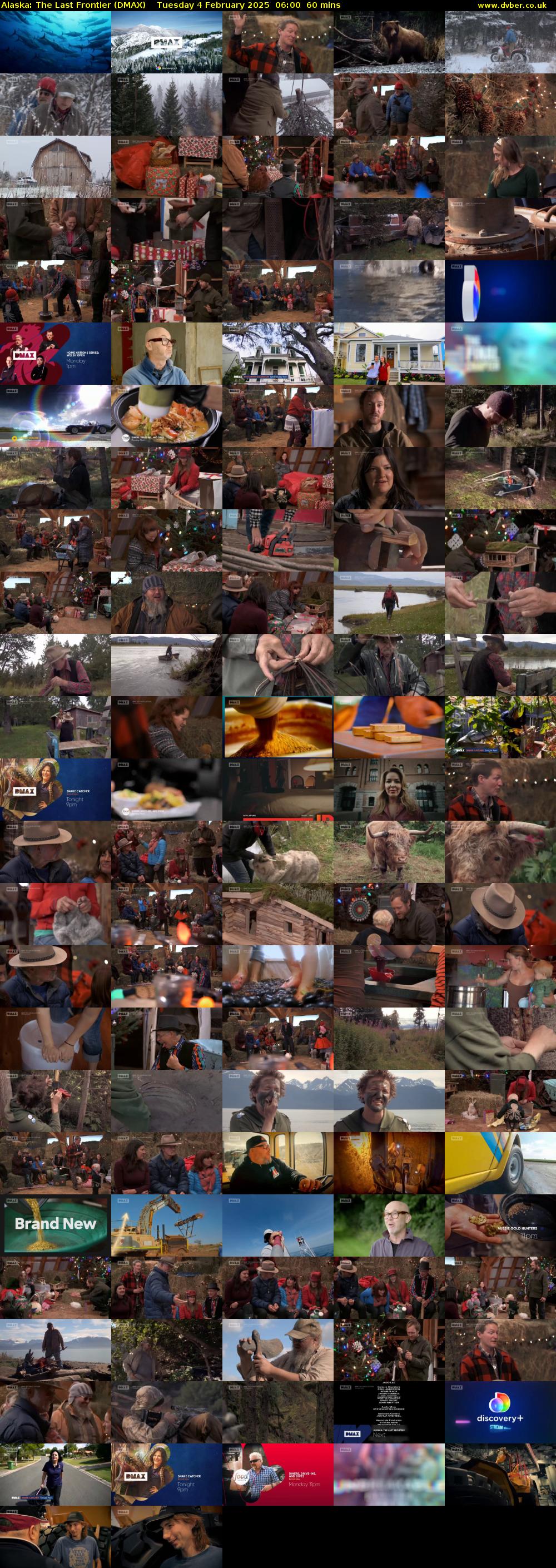 Alaska: The Last Frontier (DMAX) Tuesday 4 February 2025 06:00 - 07:00