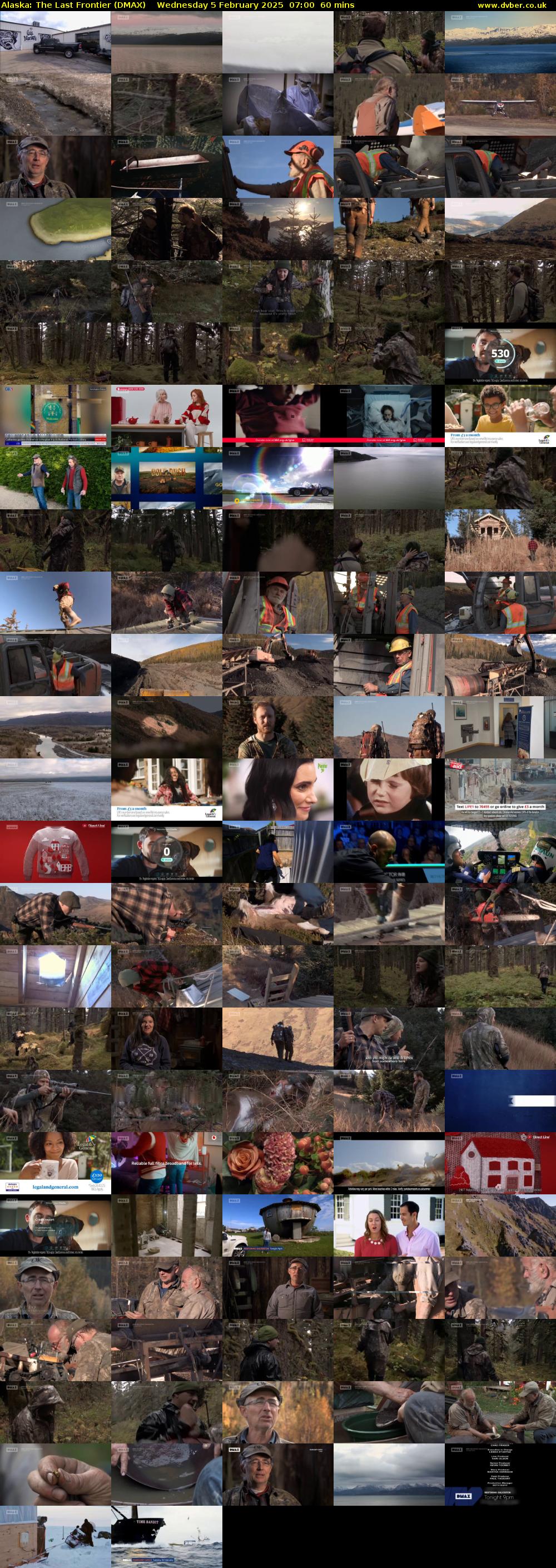 Alaska: The Last Frontier (DMAX) Wednesday 5 February 2025 07:00 - 08:00