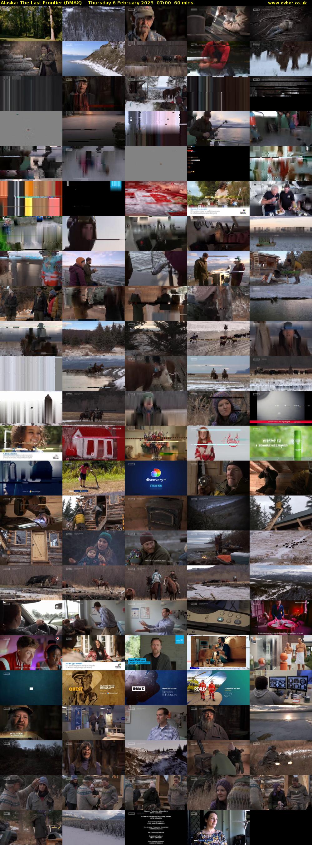 Alaska: The Last Frontier (DMAX) Thursday 6 February 2025 07:00 - 08:00