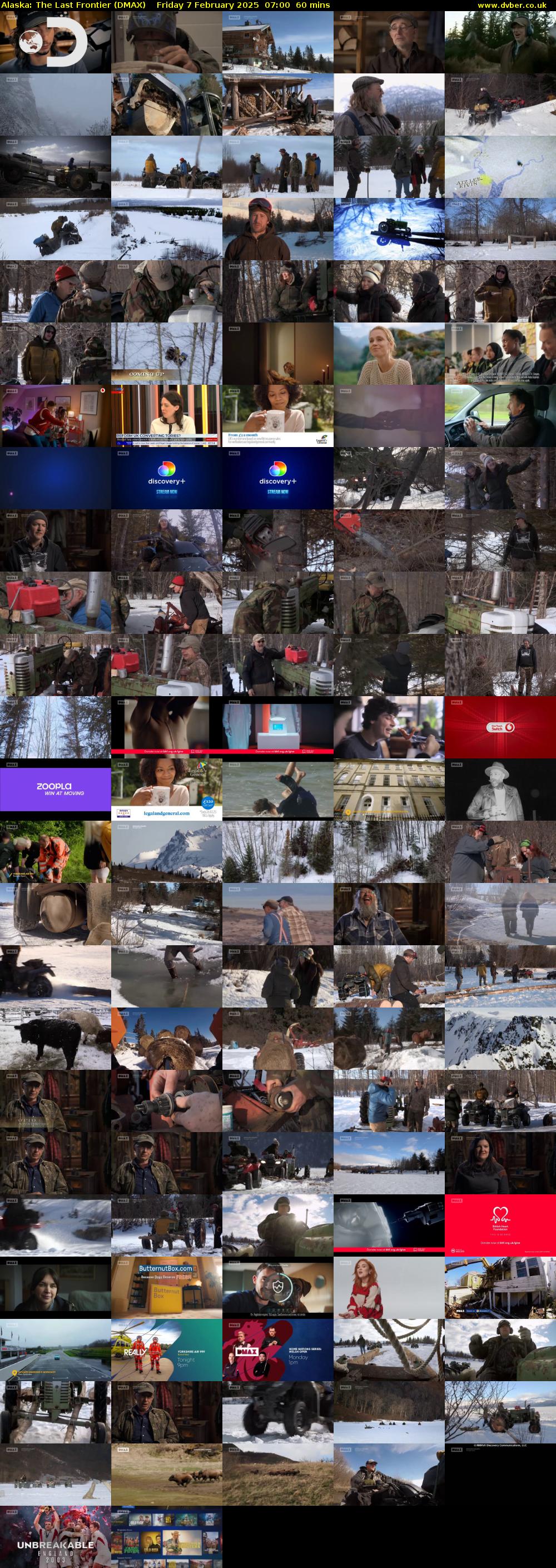 Alaska: The Last Frontier (DMAX) Friday 7 February 2025 07:00 - 08:00