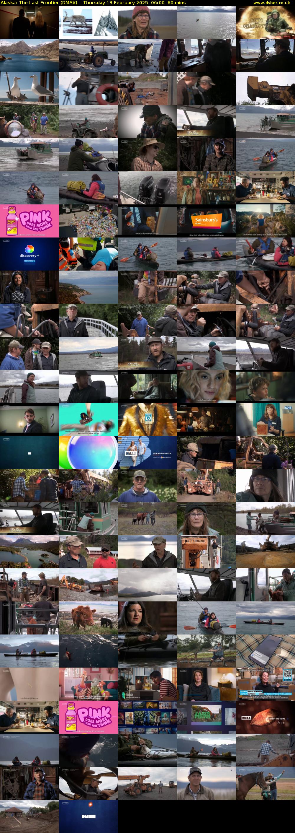 Alaska: The Last Frontier (DMAX) Thursday 13 February 2025 06:00 - 07:00