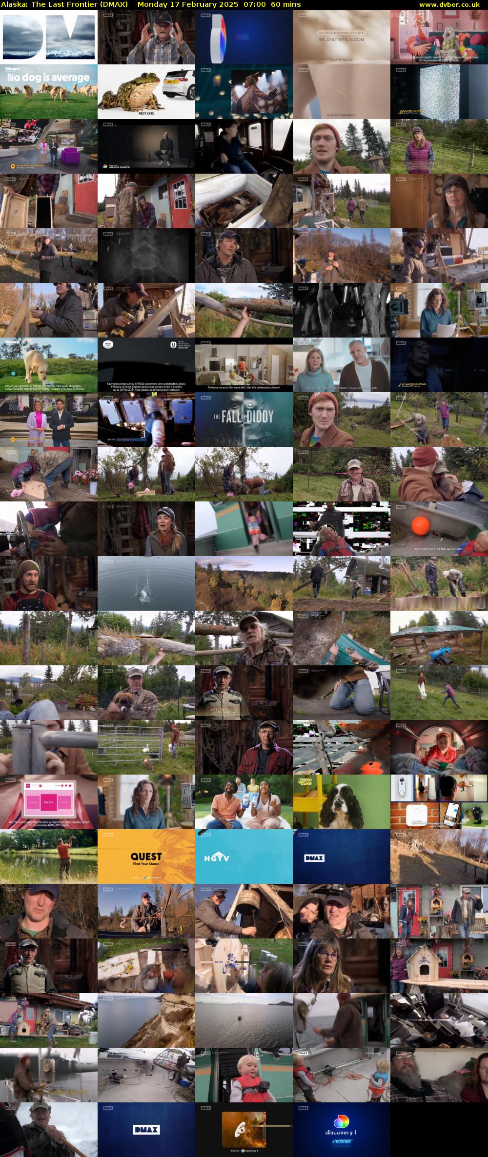 Alaska: The Last Frontier (DMAX) Monday 17 February 2025 07:00 - 08:00