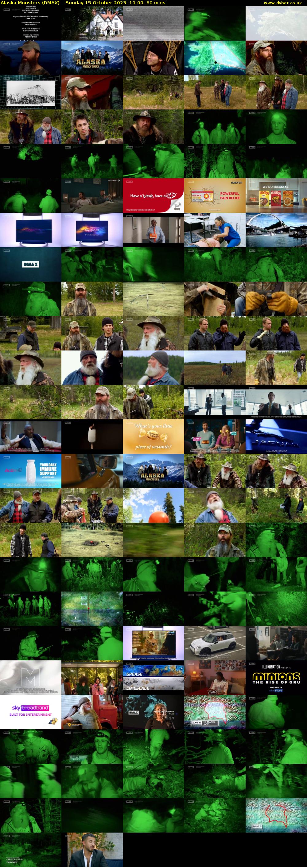 Alaska Monsters (DMAX) Sunday 15 October 2023 19:00 - 20:00