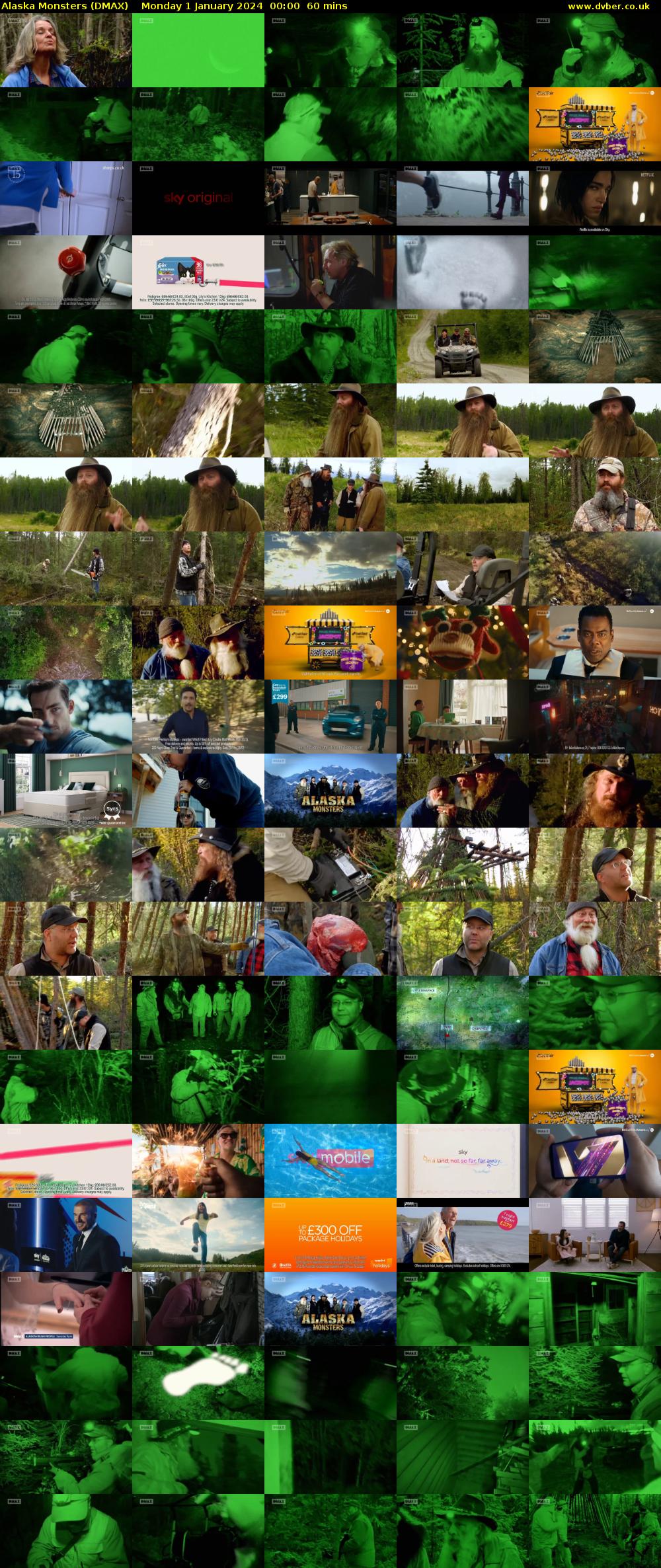 Alaska Monsters (DMAX) Monday 1 January 2024 00:00 - 01:00