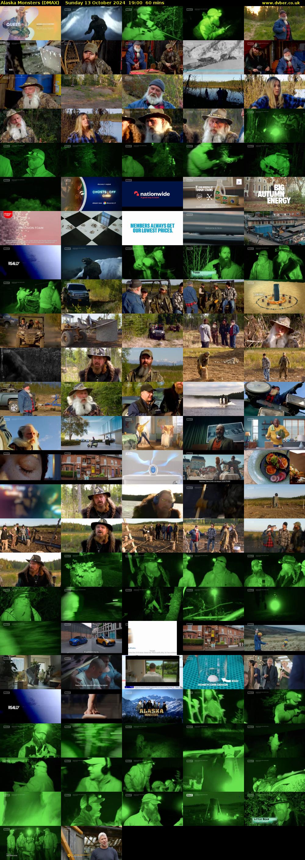 Alaska Monsters (DMAX) Sunday 13 October 2024 19:00 - 20:00