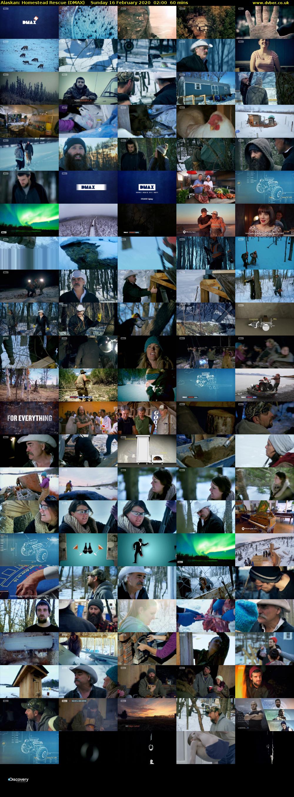 Alaskan: Homestead Rescue (DMAX) Sunday 16 February 2020 02:00 - 03:00
