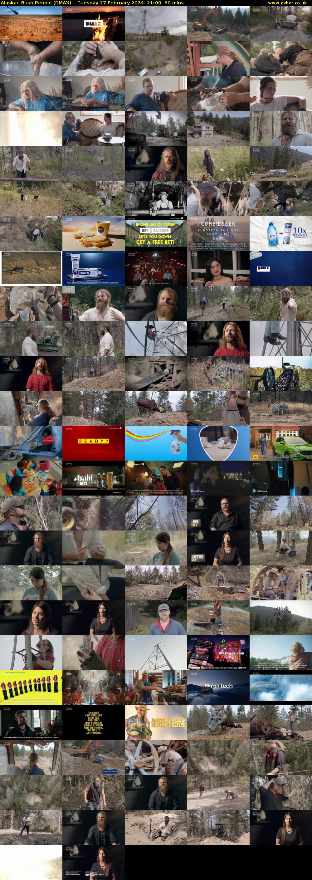 Alaskan Bush People (DMAX) Tuesday 27 February 2024 21:00 - 22:00