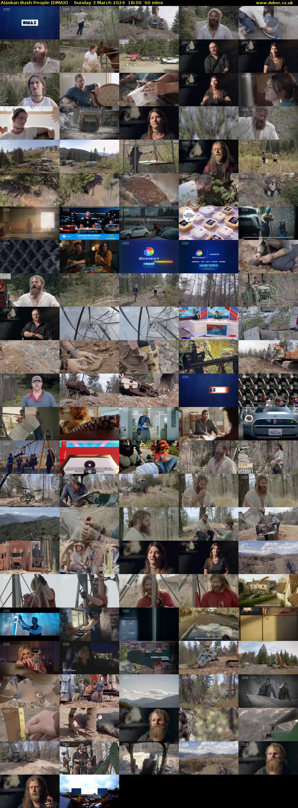 Alaskan Bush People (DMAX) Sunday 3 March 2024 18:00 - 19:00