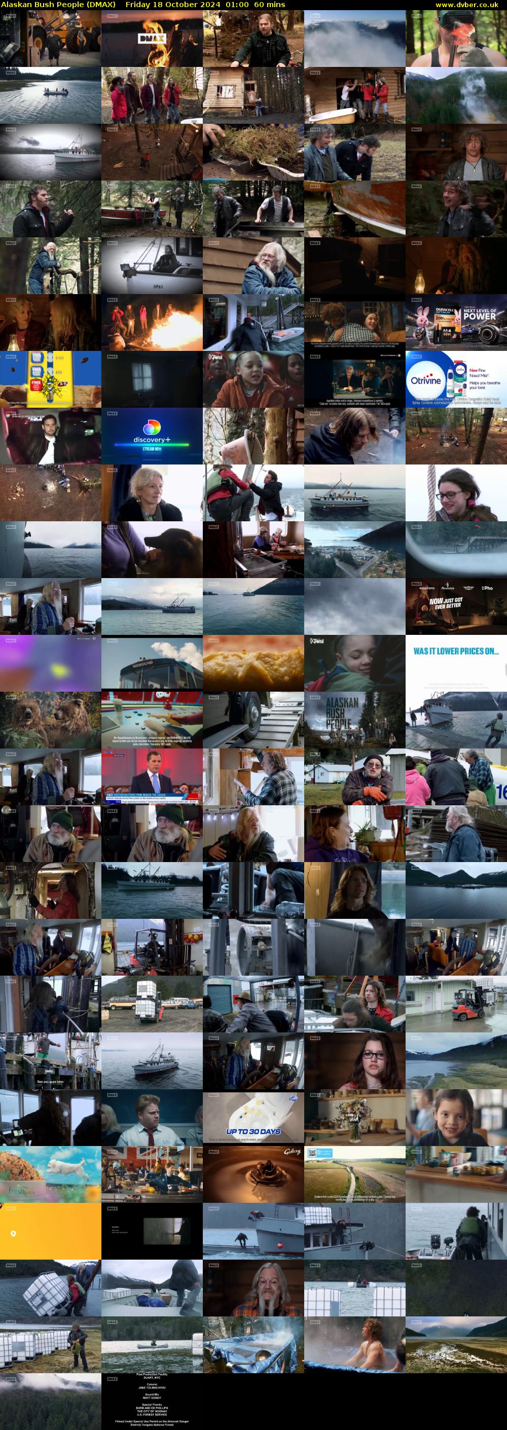 Alaskan Bush People (DMAX) Friday 18 October 2024 01:00 - 02:00