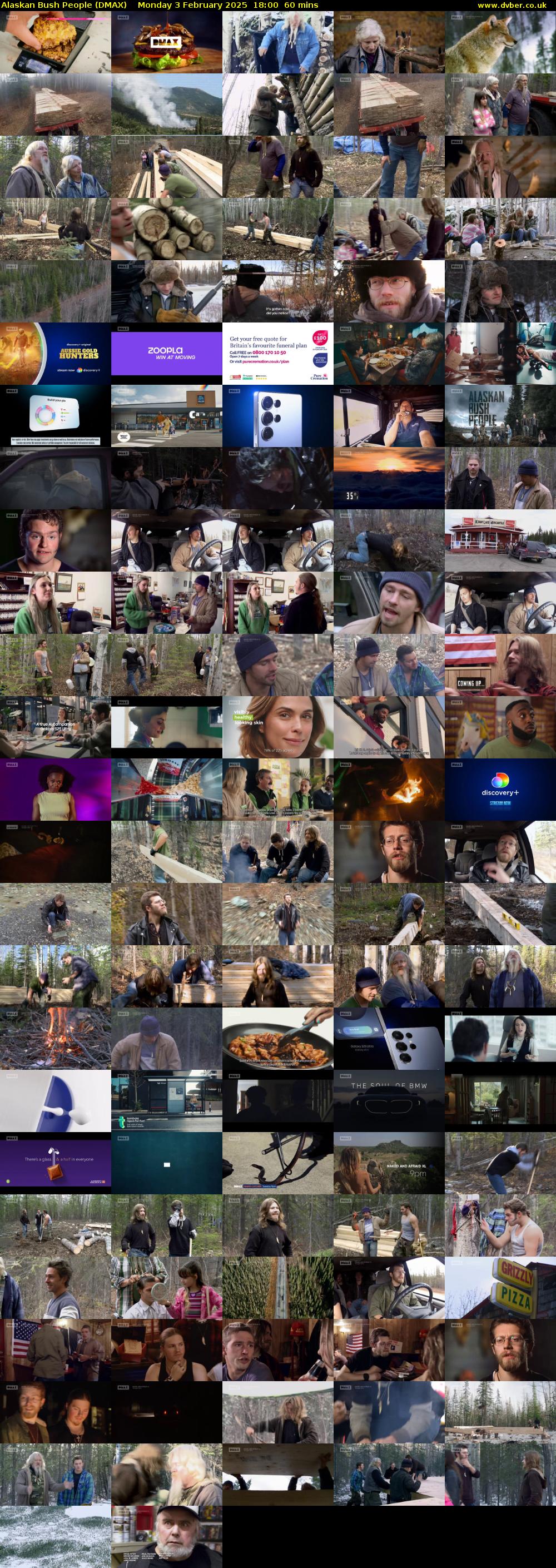 Alaskan Bush People (DMAX) Monday 3 February 2025 18:00 - 19:00