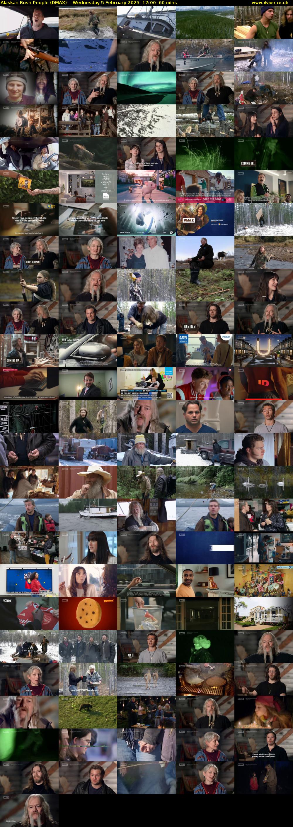 Alaskan Bush People (DMAX) Wednesday 5 February 2025 17:00 - 18:00