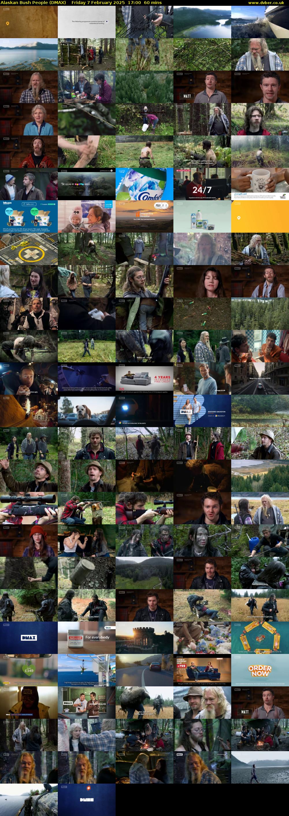 Alaskan Bush People (DMAX) Friday 7 February 2025 17:00 - 18:00