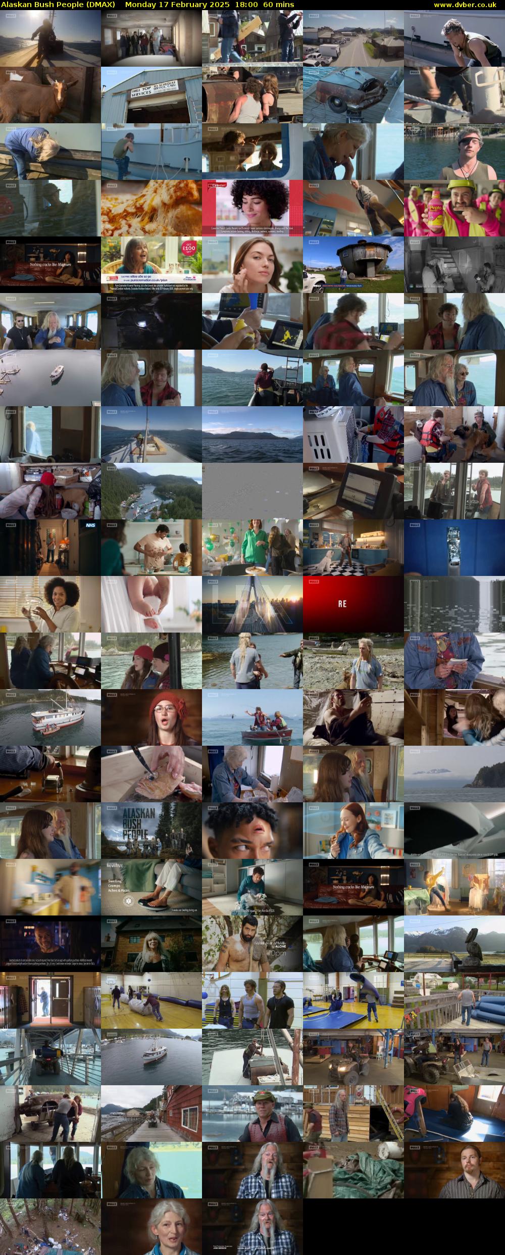 Alaskan Bush People (DMAX) Monday 17 February 2025 18:00 - 19:00