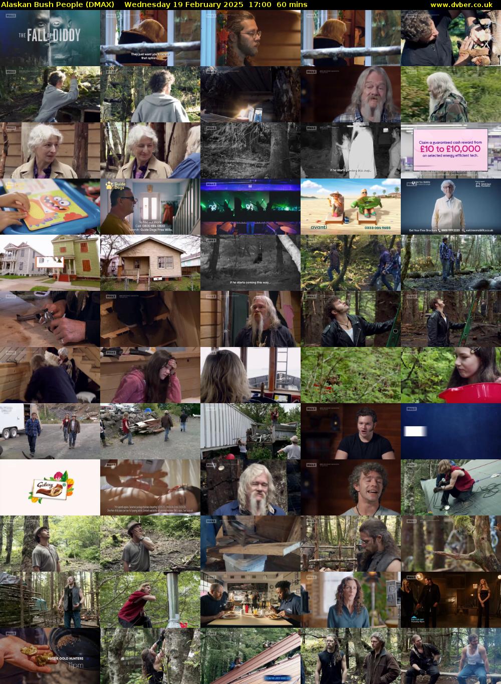 Alaskan Bush People (DMAX) Wednesday 19 February 2025 17:00 - 18:00
