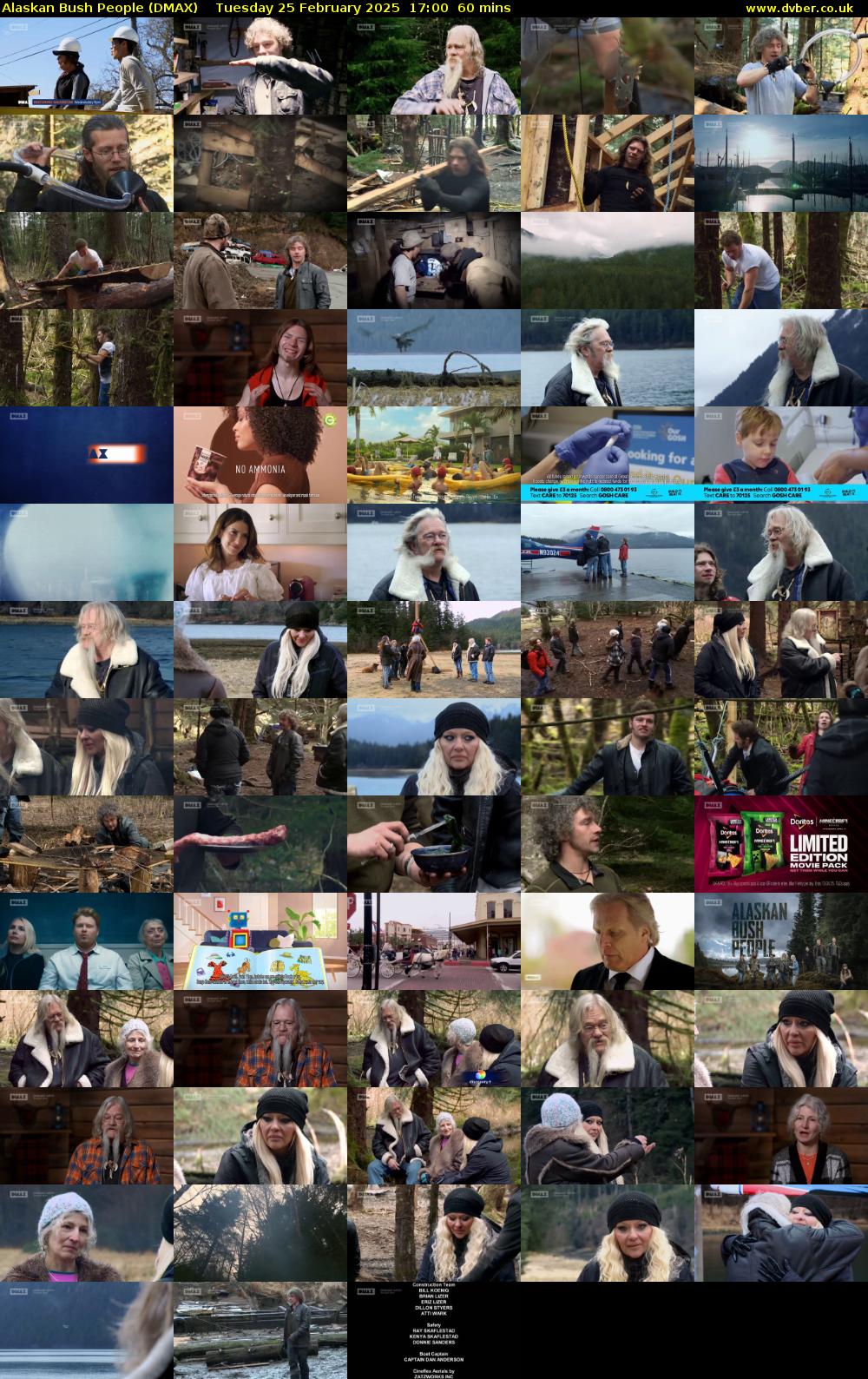 Alaskan Bush People (DMAX) Tuesday 25 February 2025 17:00 - 18:00