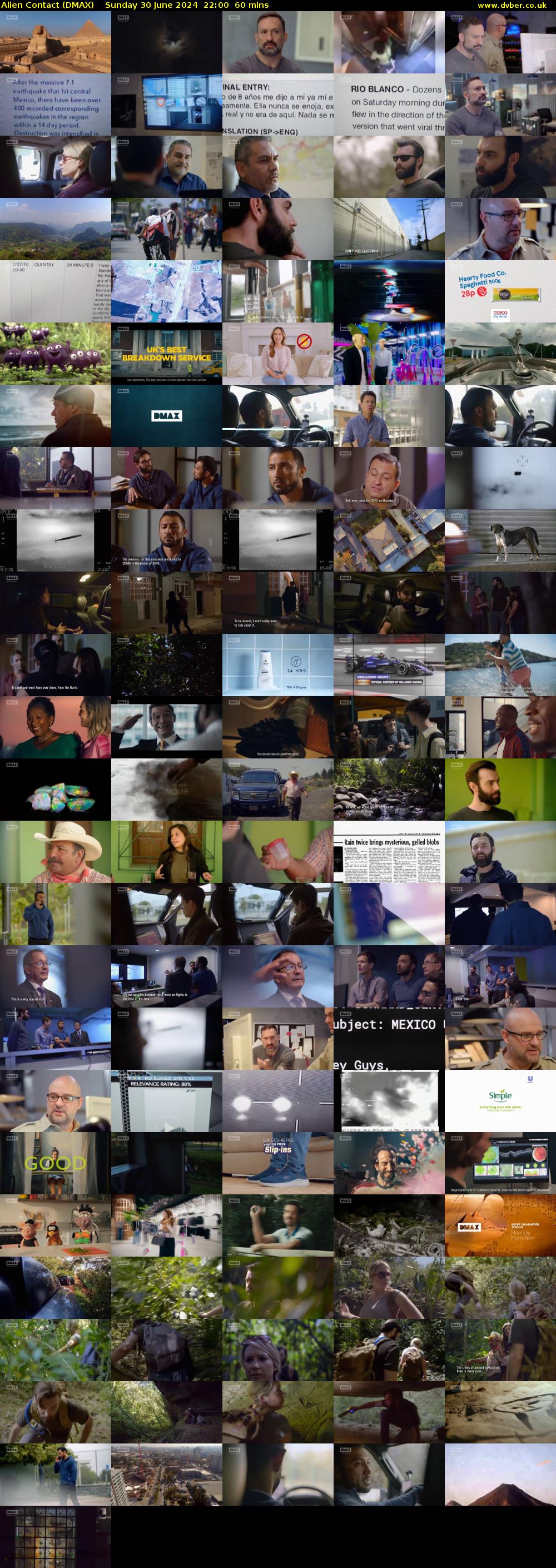 Alien Contact (DMAX) Sunday 30 June 2024 22:00 - 23:00