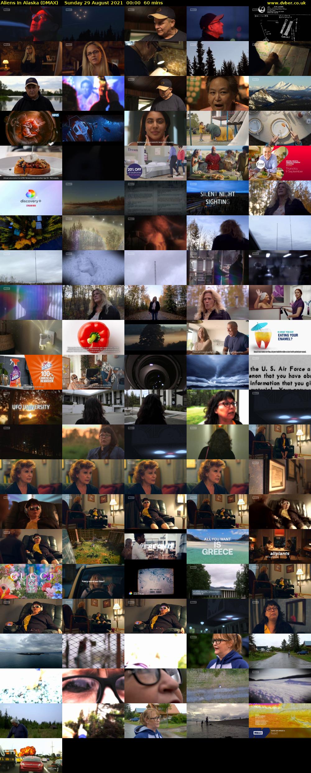 Aliens In Alaska (DMAX) Sunday 29 August 2021 00:00 - 01:00