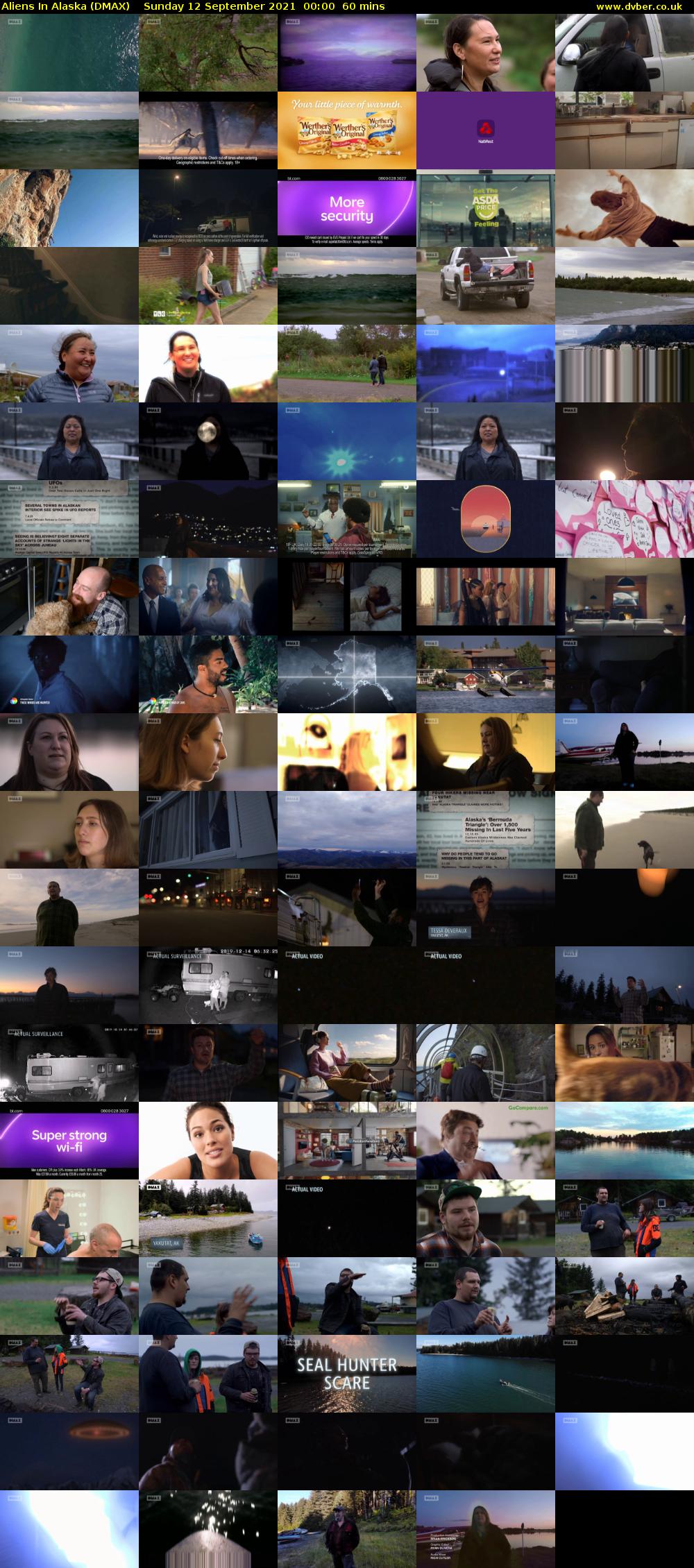Aliens In Alaska (DMAX) Sunday 12 September 2021 00:00 - 01:00