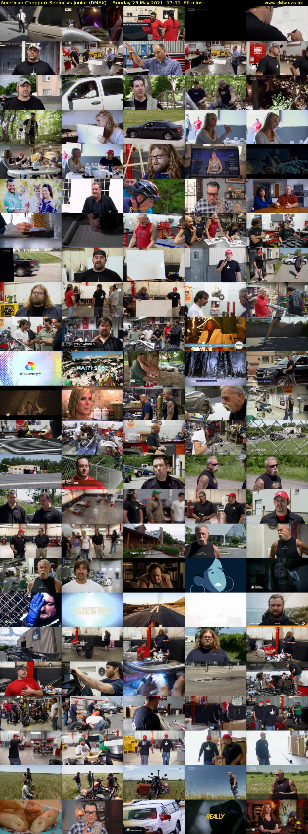American Chopper: Senior vs Junior (DMAX) Sunday 23 May 2021 07:00 - 08:00