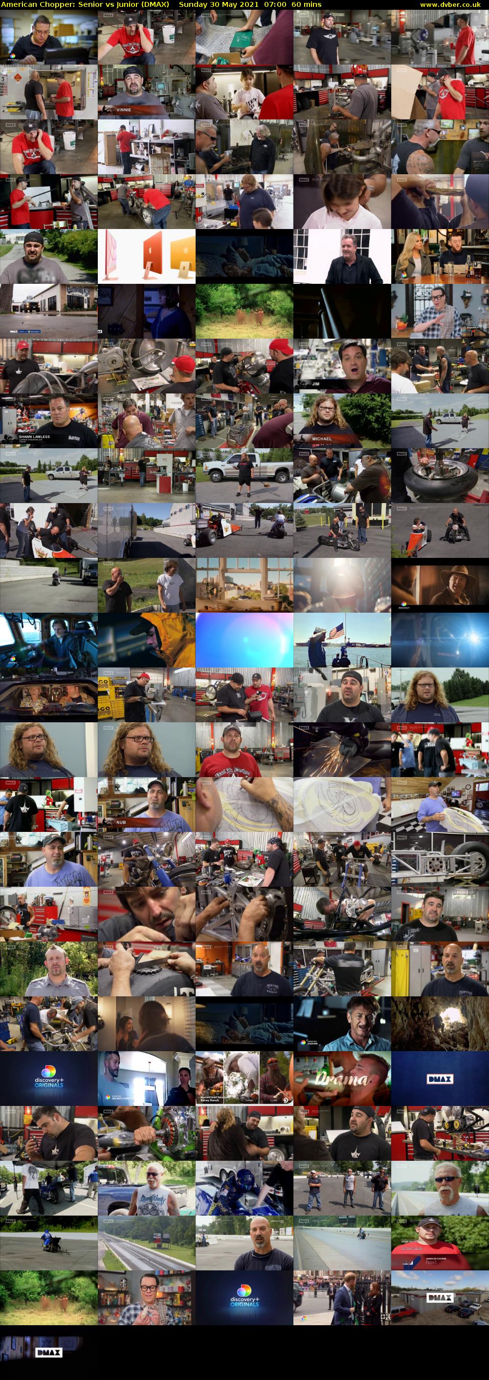American Chopper: Senior vs Junior (DMAX) Sunday 30 May 2021 07:00 - 08:00